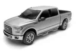 Stainless Steel Podium Steps for 2015-2017 Ford F150 Super Cab Cab