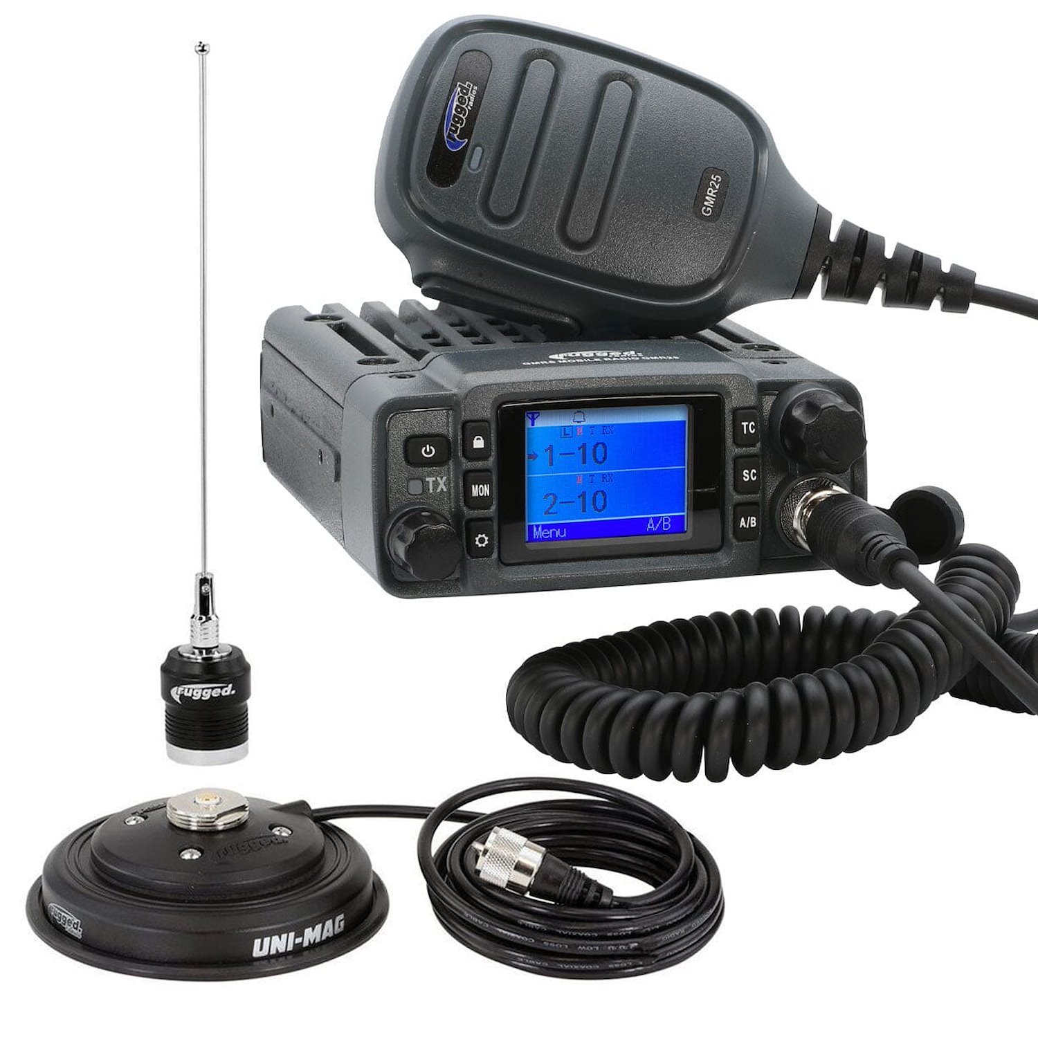 RK-GMR25 GMR25 Waterproof GMRS B& Mobile Radio Kit, w/ Antenna