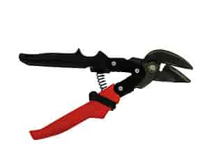 High Capacity Offset Snips Red Handle
