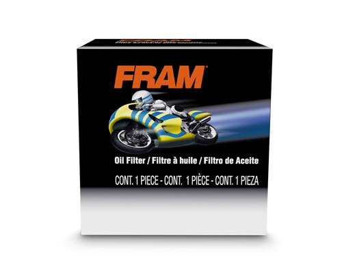 Motorcycle Full-Flow Lube Cartridge Oil Filter for Select