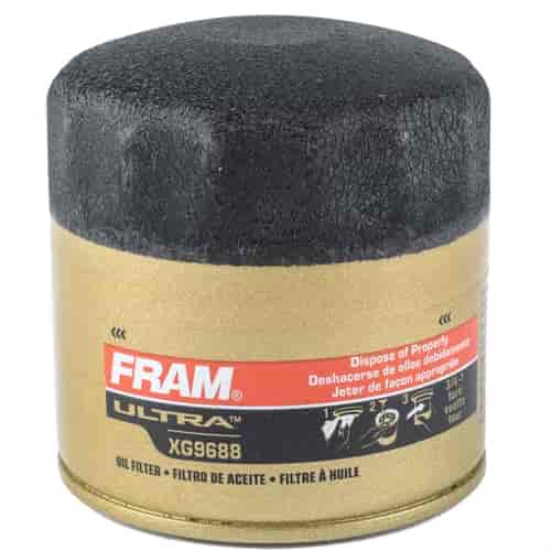 Ultra Synthetic Oil Filter Thread Size: 20mm x 1.5