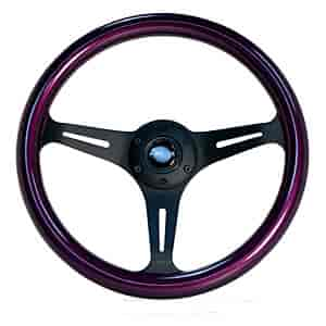 Painted Wood Steering Wheel Diameter: 12.99" (330mm)