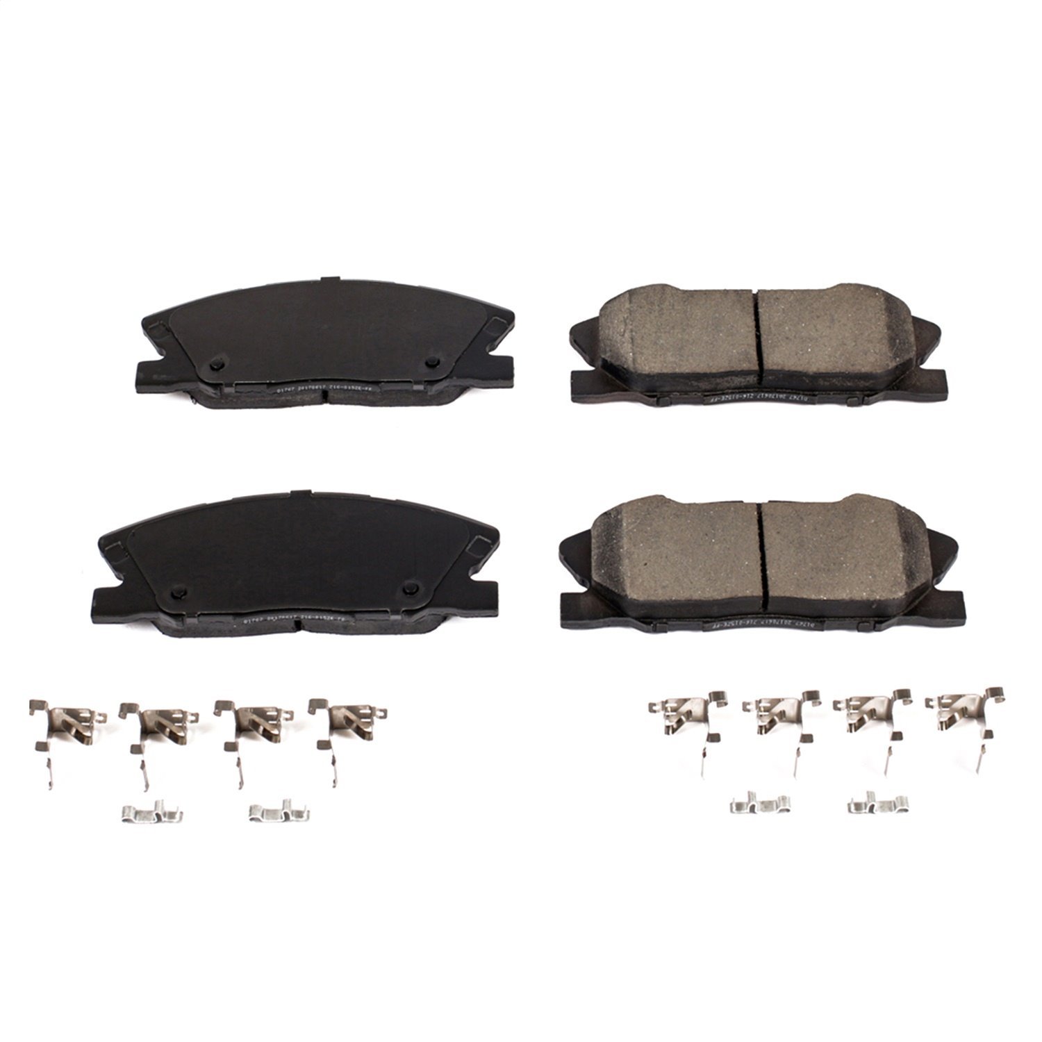 17-1468 Z17 Evolution Ceramic Front Brake Pads, 2014-2022