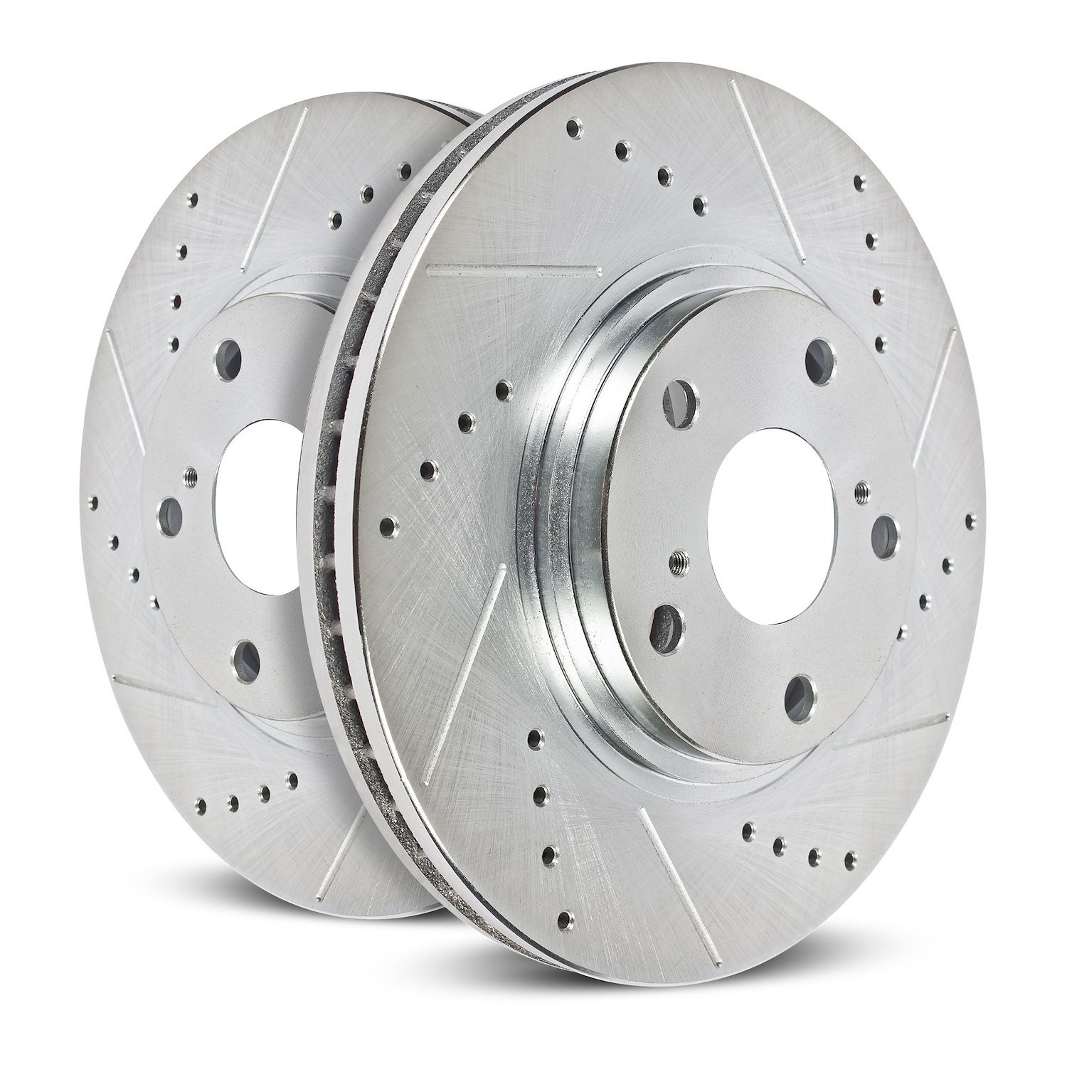 Drilled And Slotted Brake Rotors Ford Super-Duty