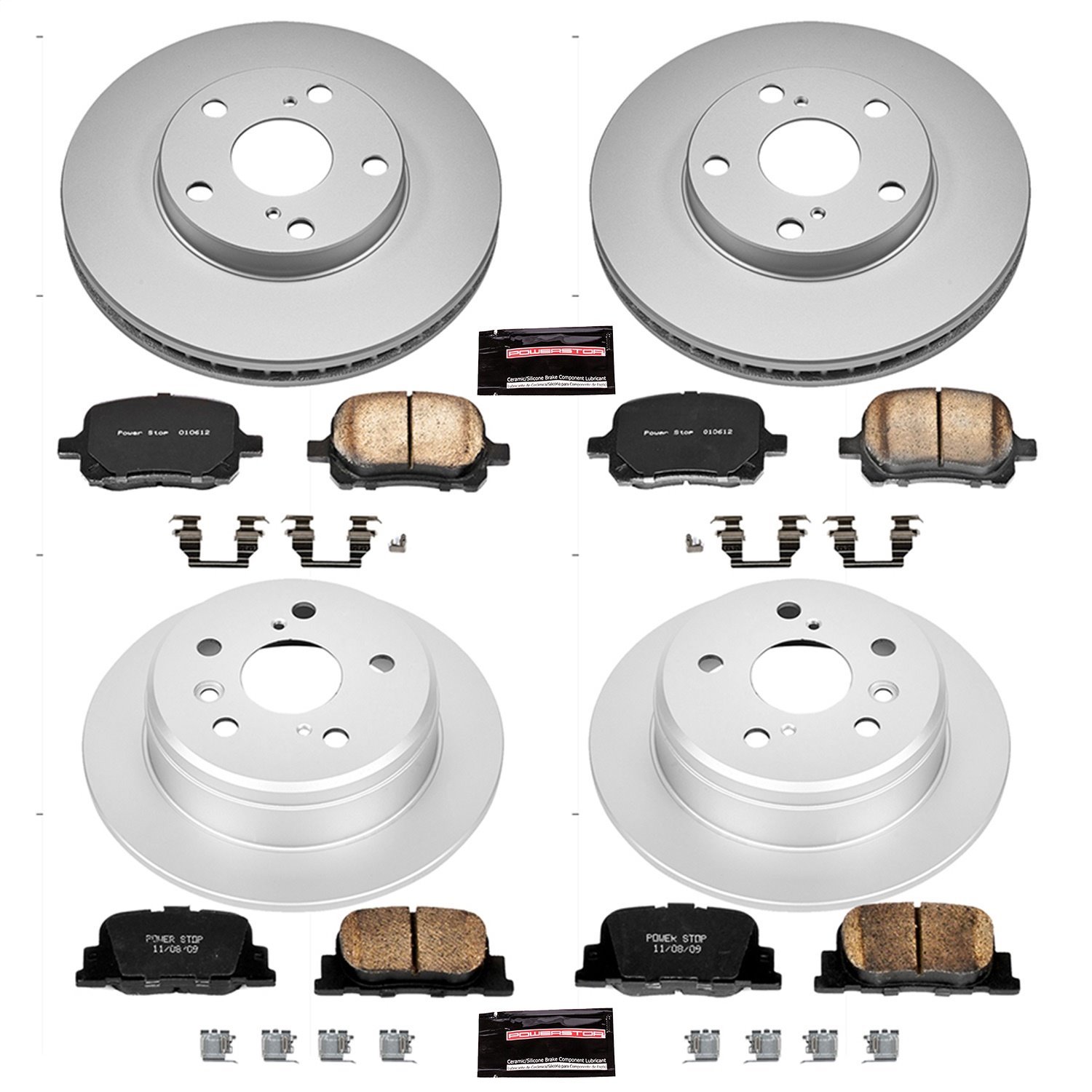 Z17 COATED BRAKE KIT