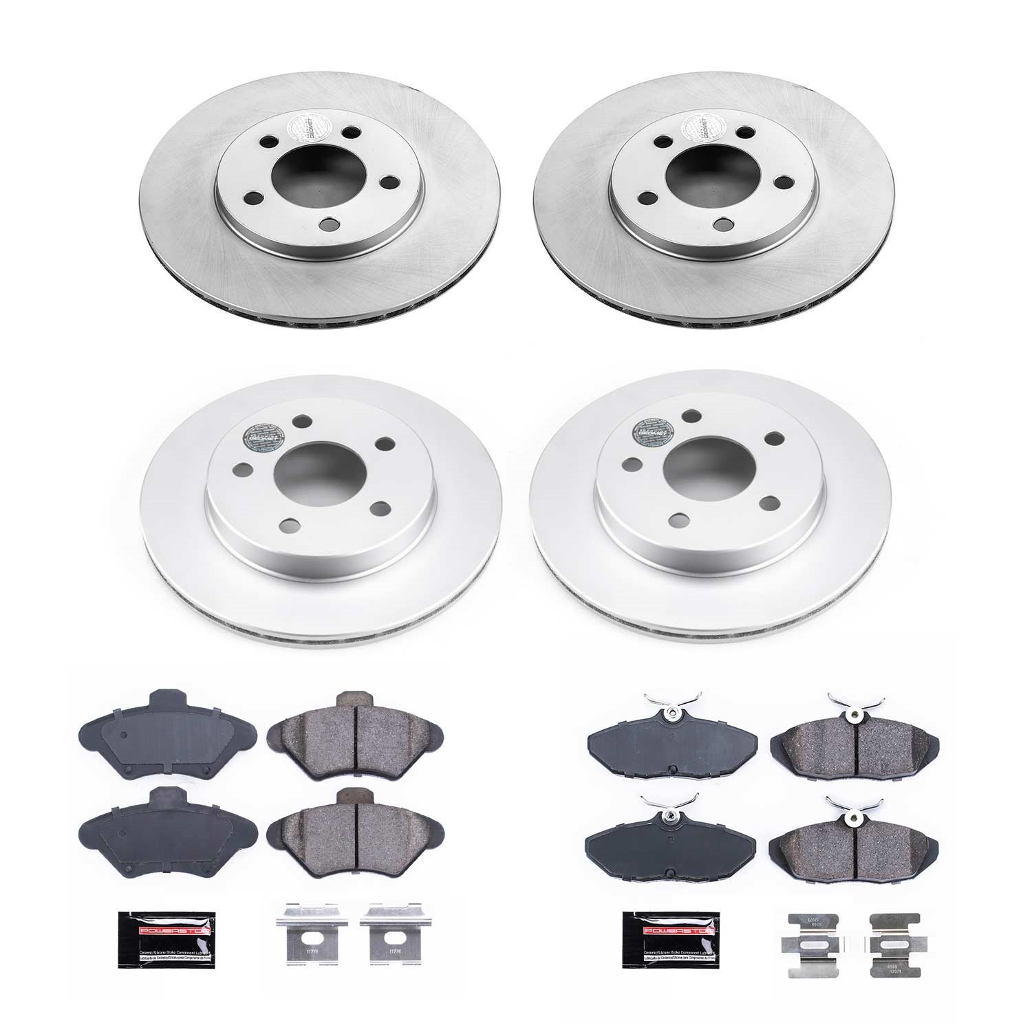 Z17 COATED BRAKE KIT