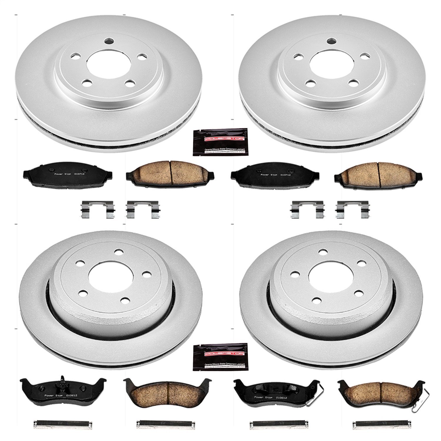 Z17 COATED BRAKE KIT