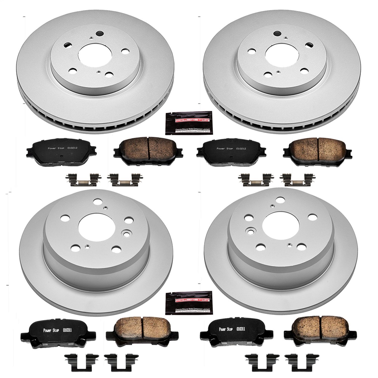 Z17 COATED BRAKE KIT