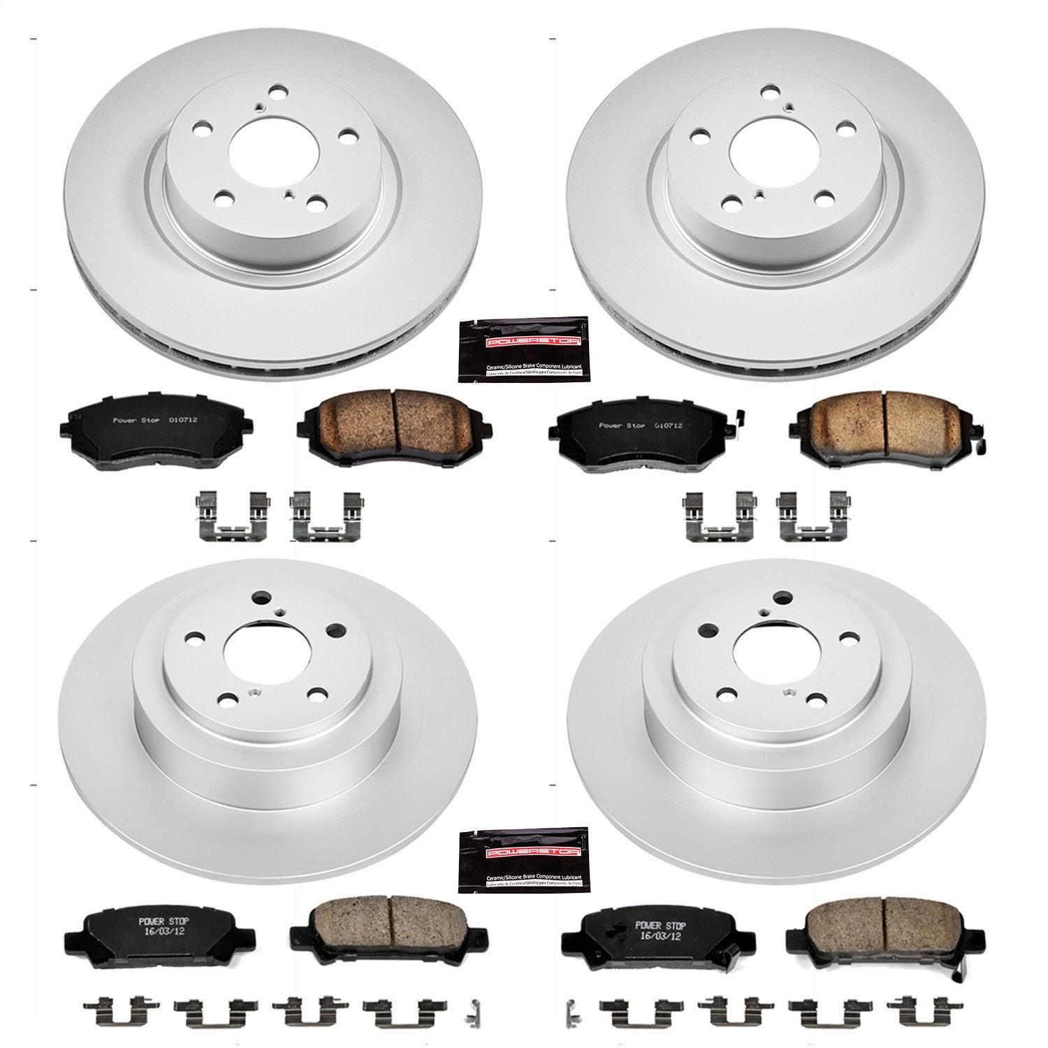 Z17 COATED BRAKE KIT