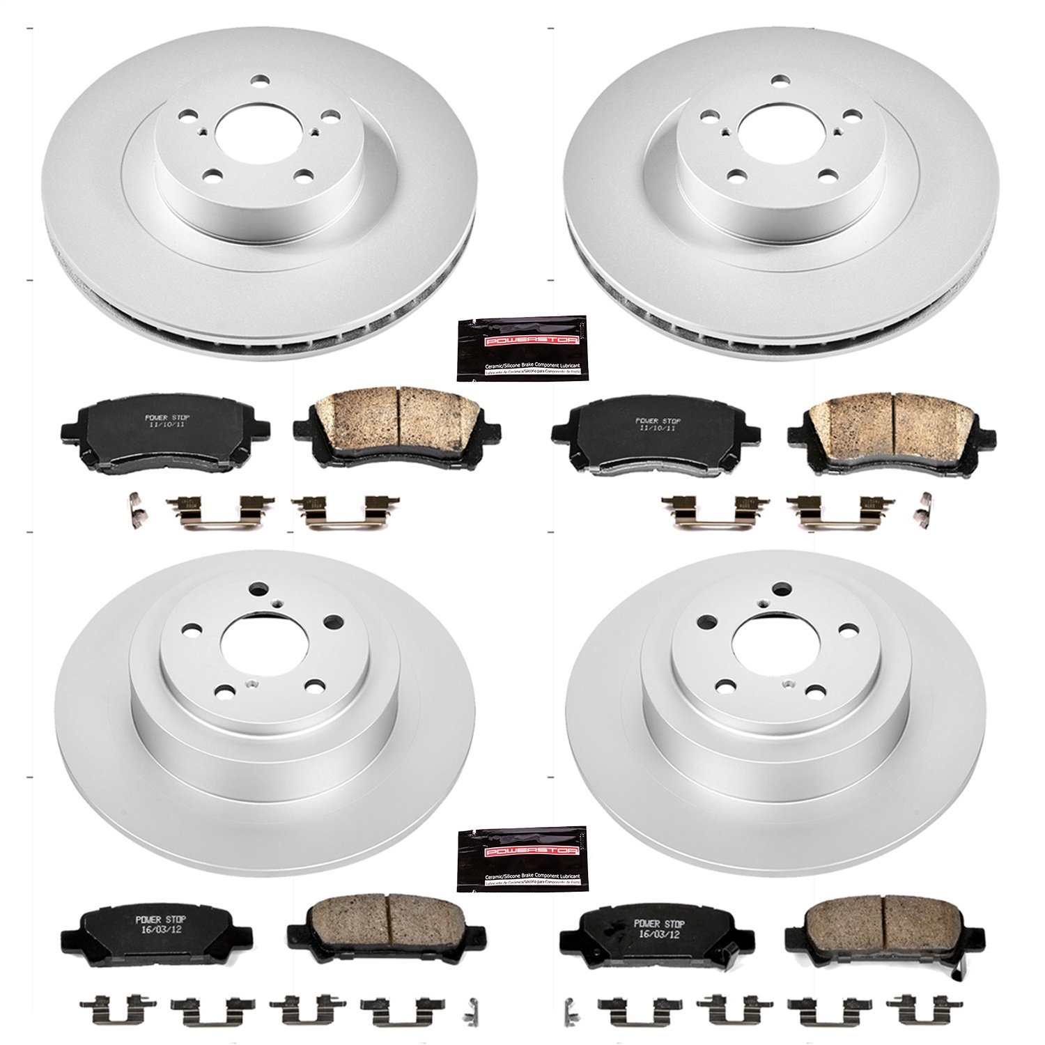 Z17 COATED BRAKE KIT