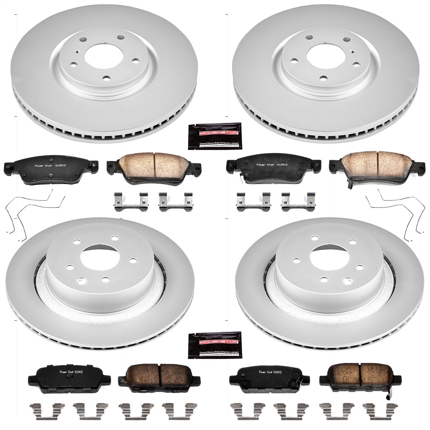 Z17 COATED BRAKE KIT