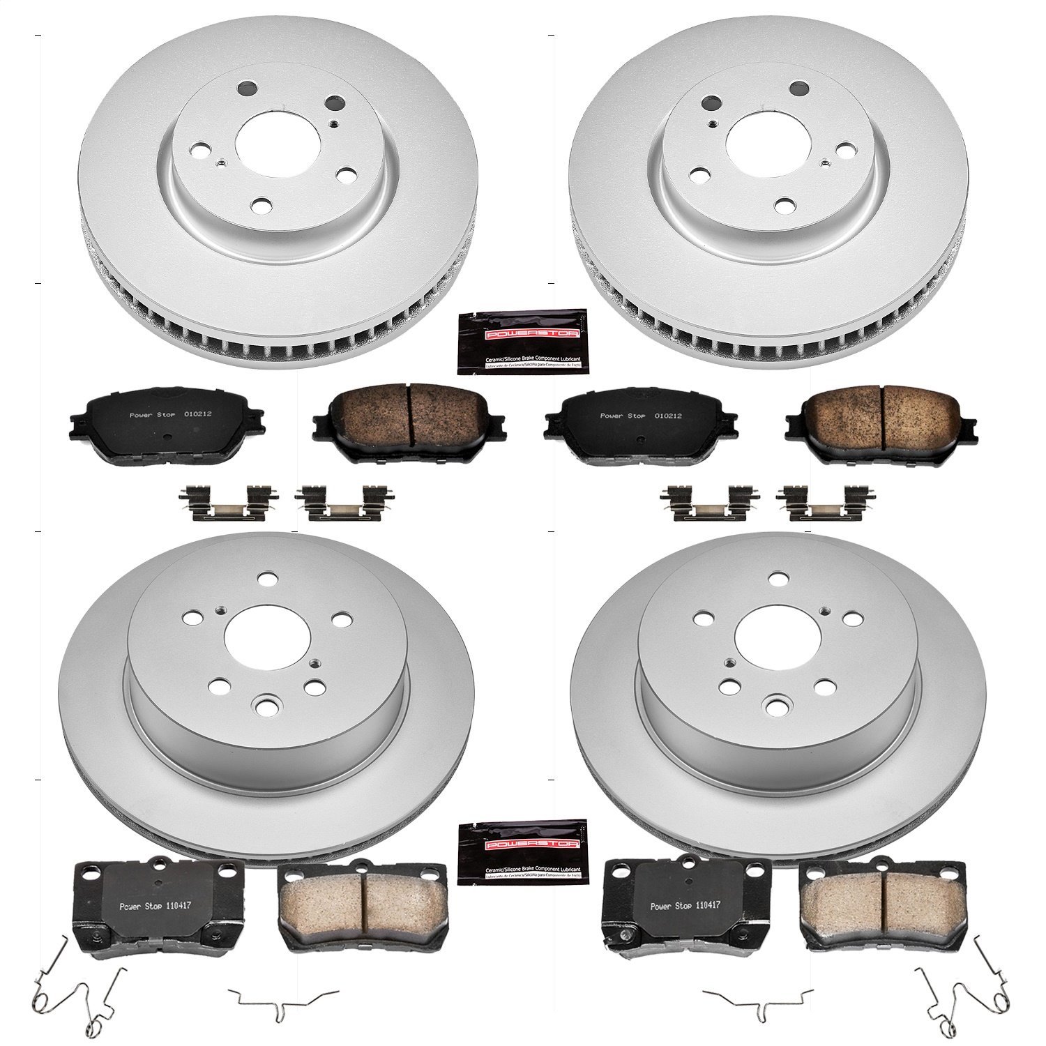 Z17 COATED BRAKE KIT