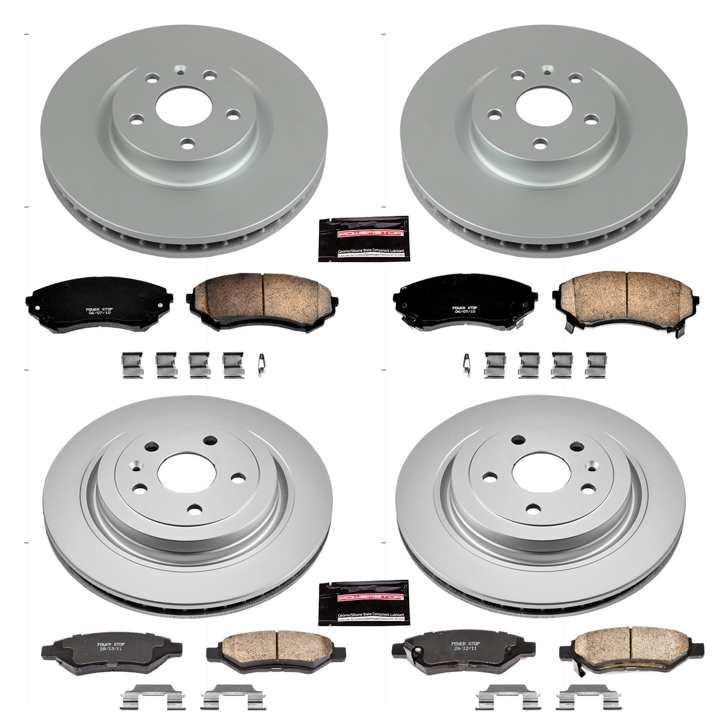 Z17 COATED BRAKE KIT