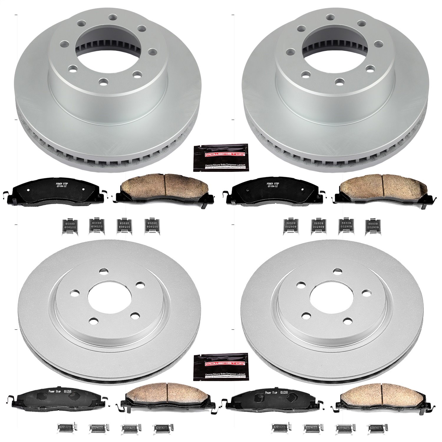 Z17 COATED BRAKE KIT