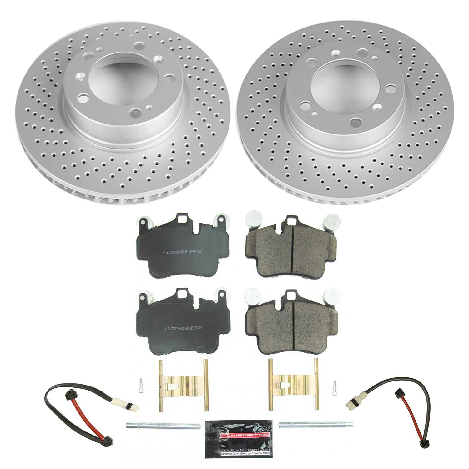 Z17 COATED BRAKE KIT