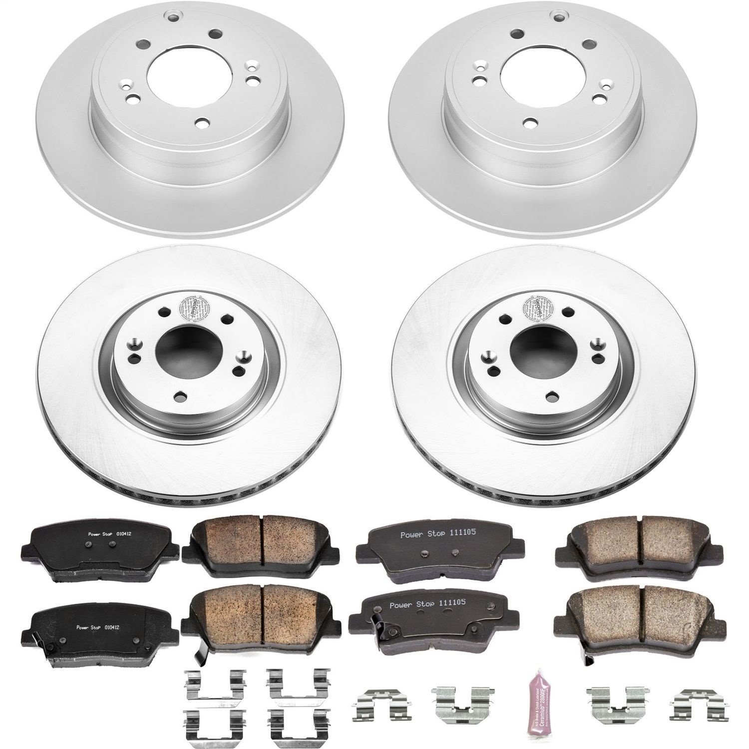 Z17 COATED BRAKE KIT