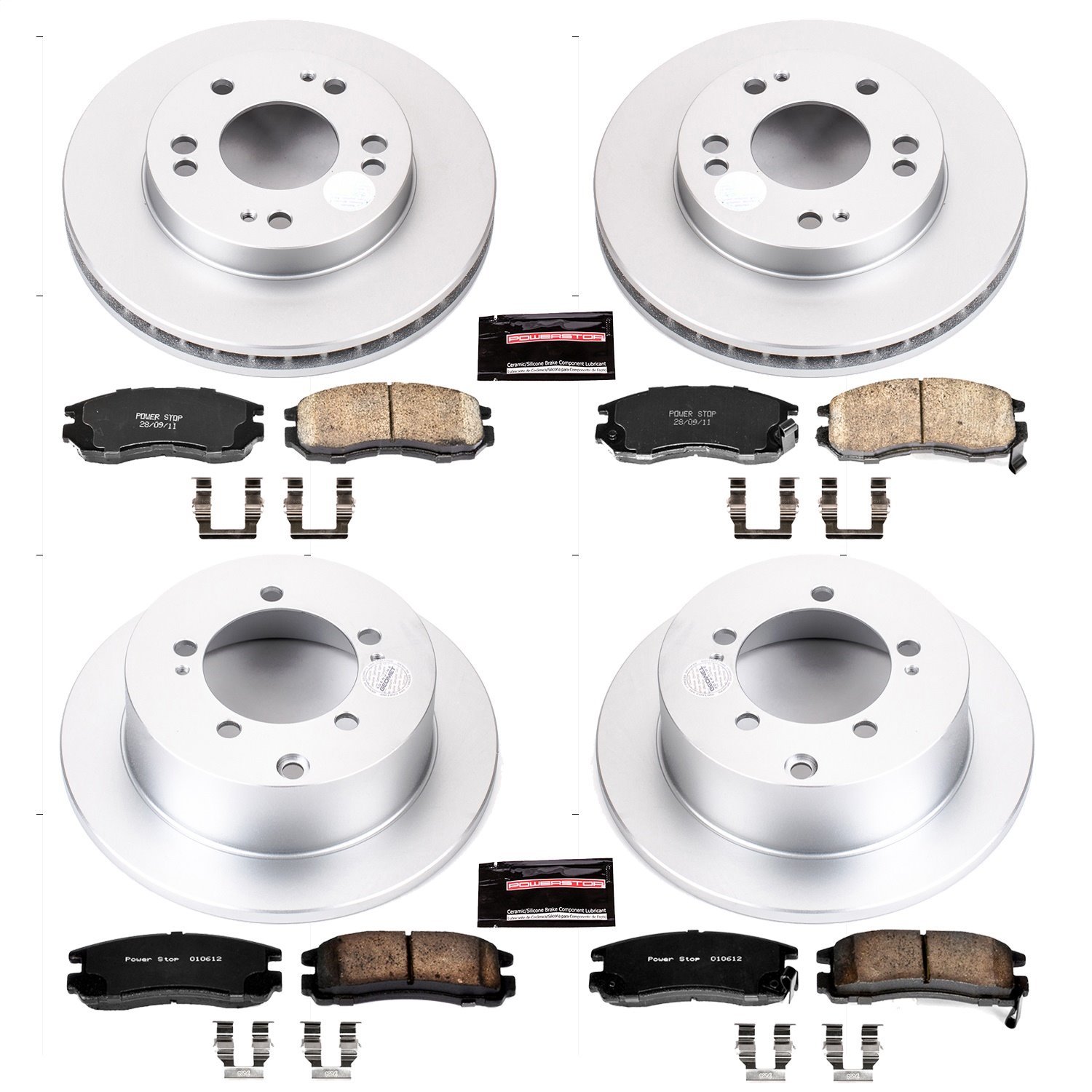 Z17 COATED BRAKE KIT