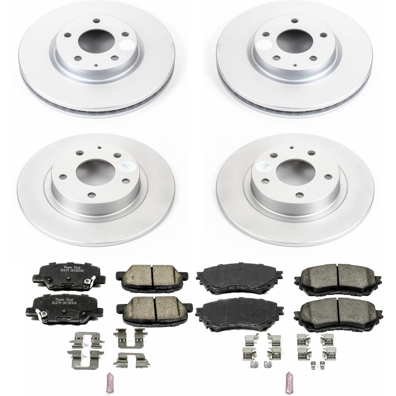 Z17 COATED BRAKE KIT