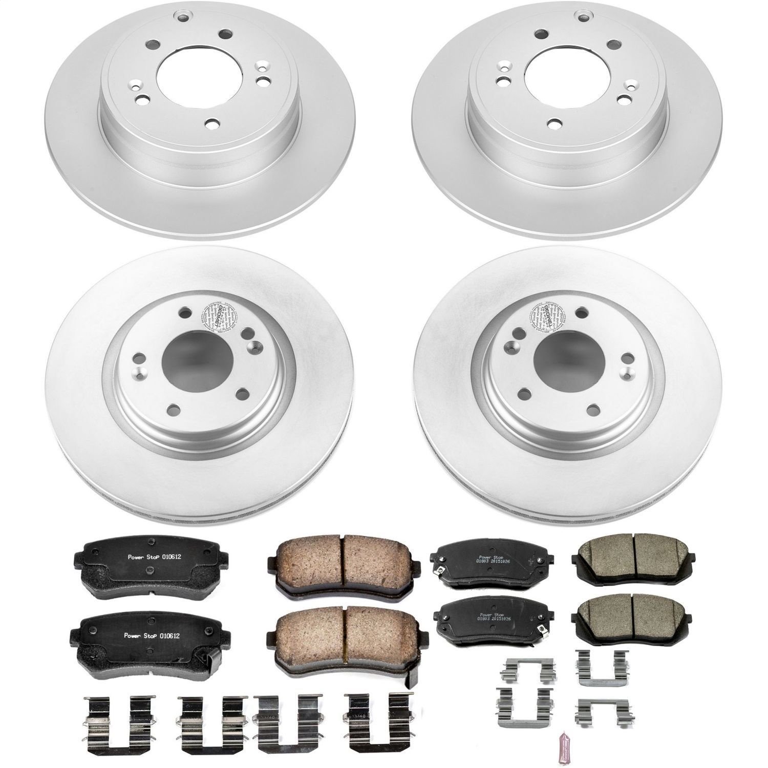 Z17 COATED BRAKE KIT