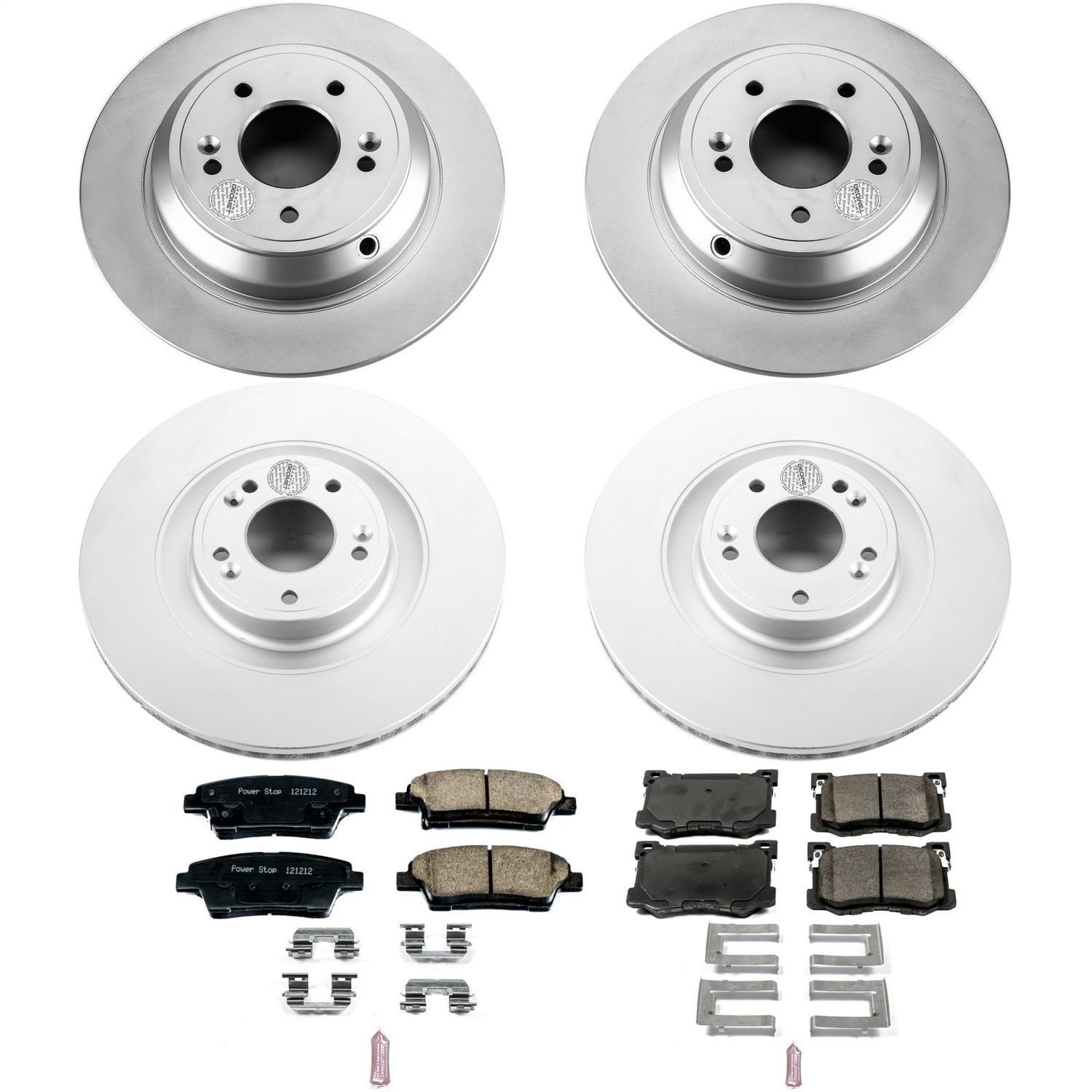 Z17 COATED BRAKE KIT