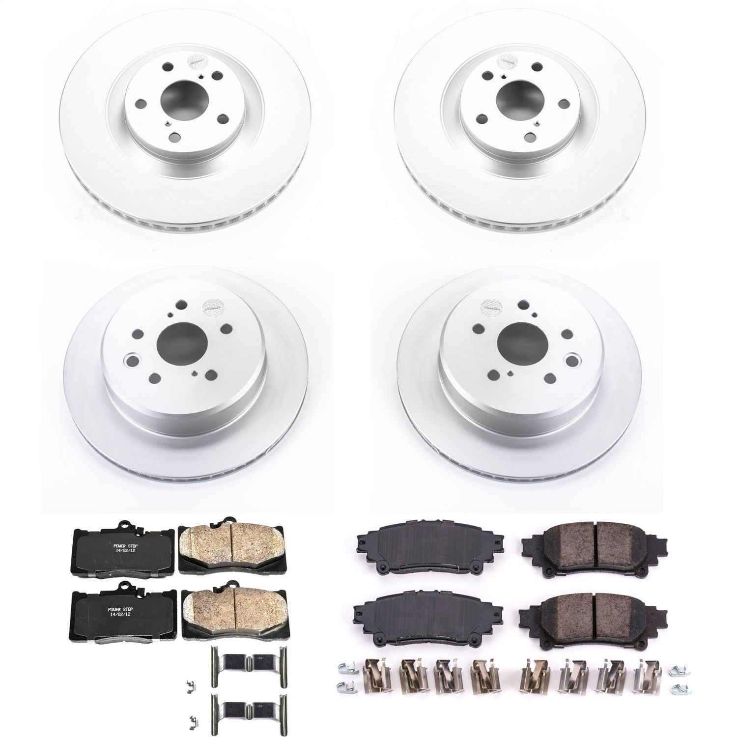 Z17 COATED BRAKE KIT