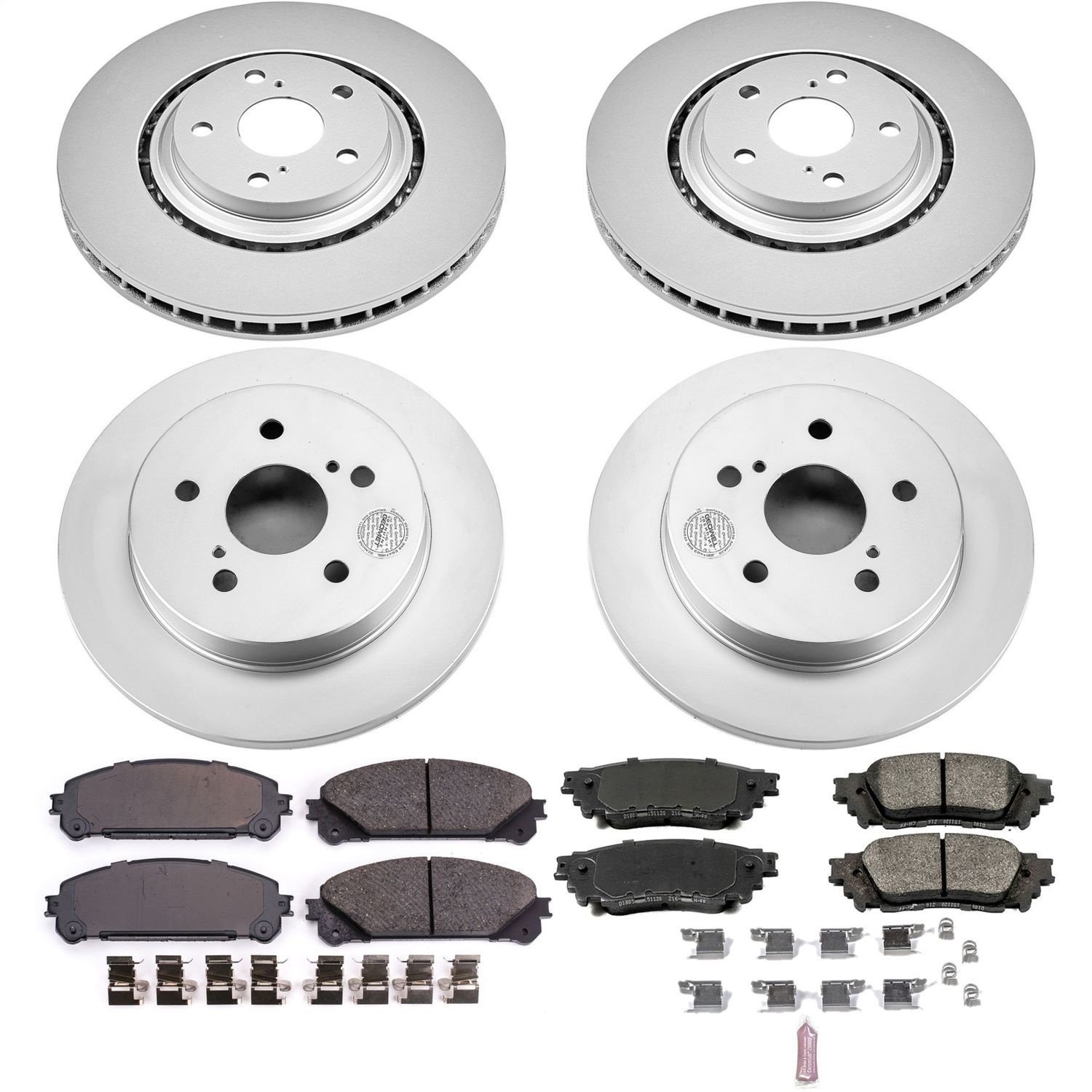 Z17 COATED BRAKE KIT