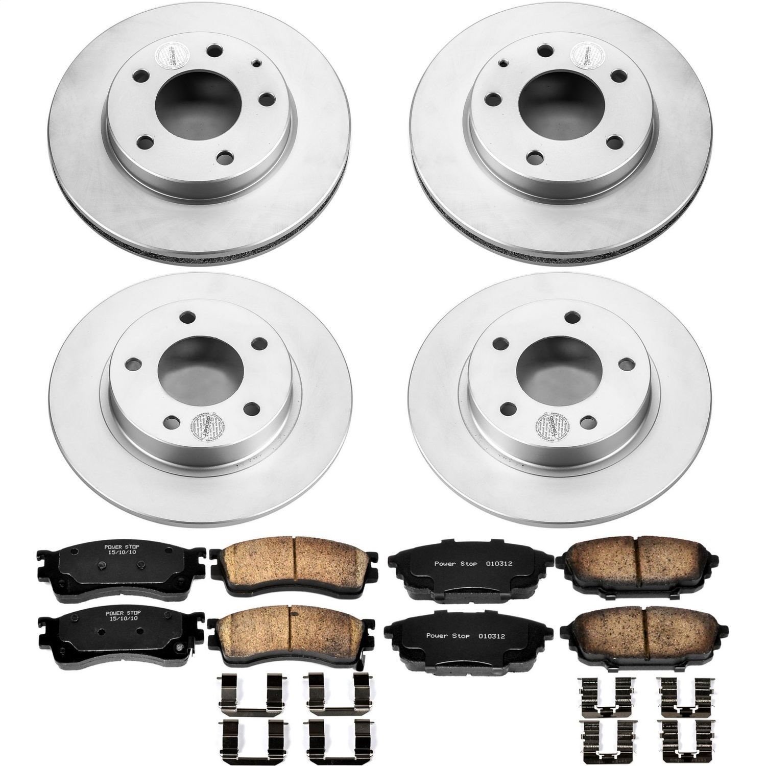 Z17 COATED BRAKE KIT