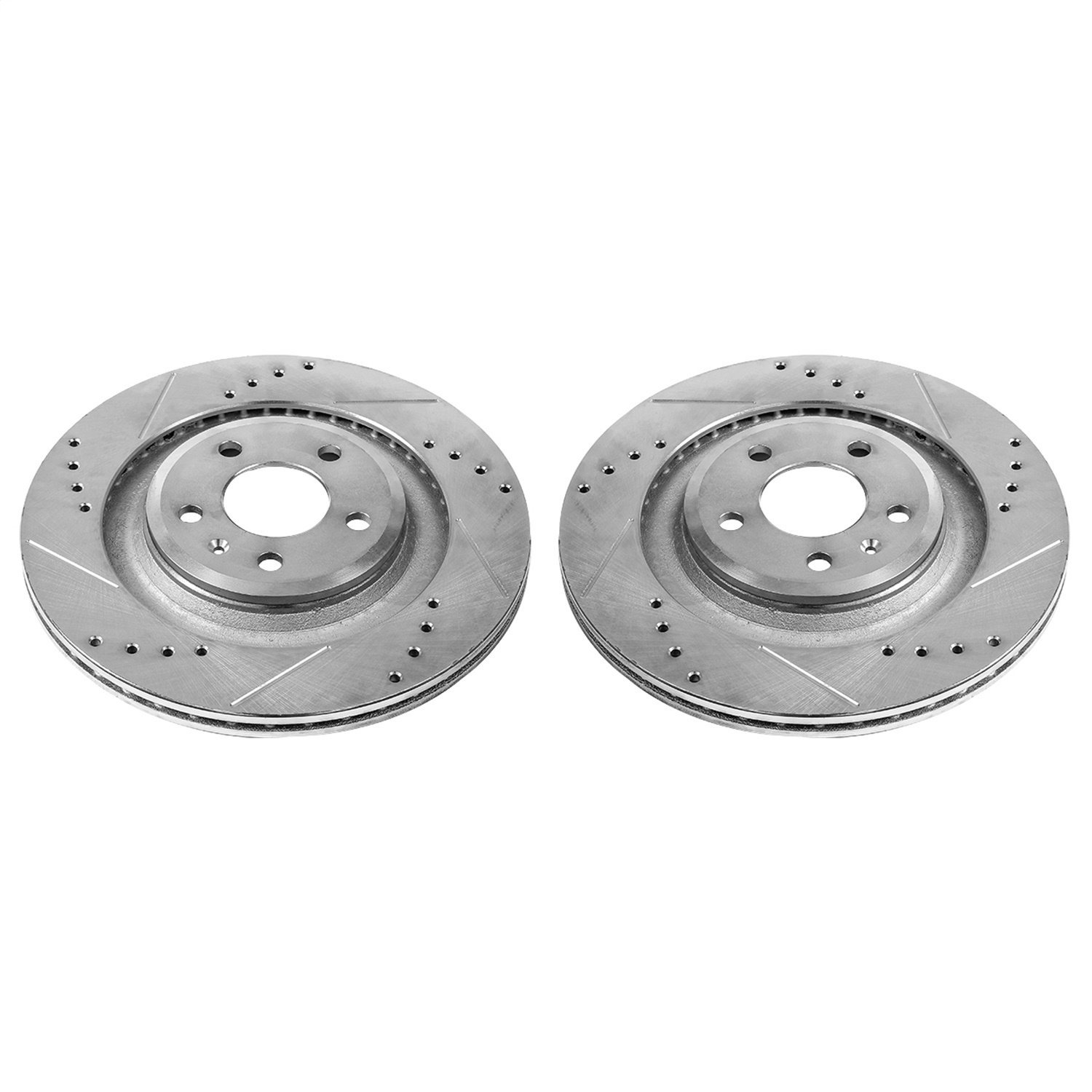 DRILLED&SLOTTED RTR PAIR Rear 2010 AUDI S4/2010-08 AUDI
