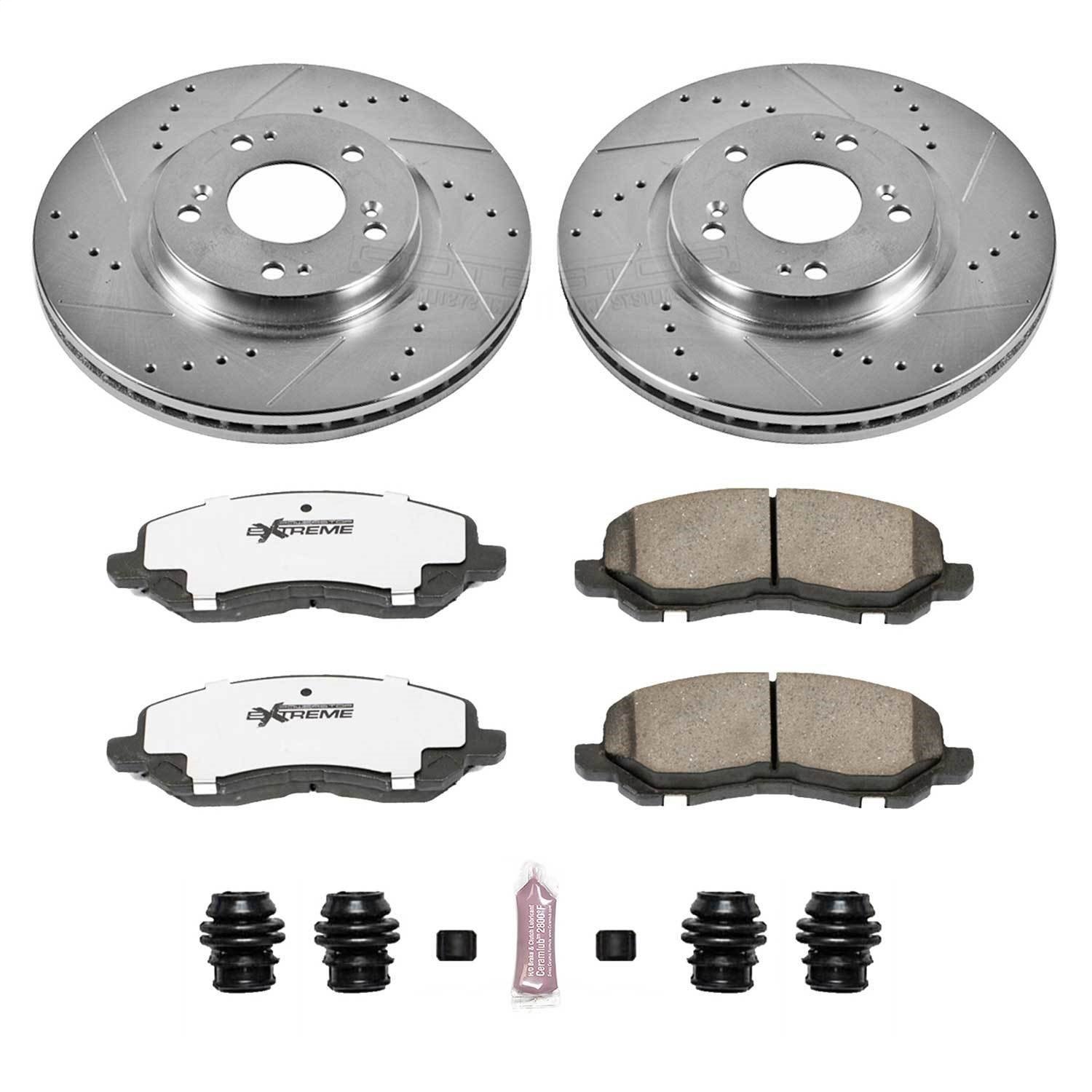 Z26 Brake Pads & Rotor Kit for Street