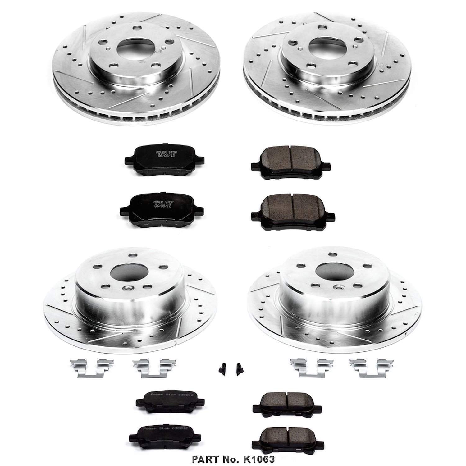 High Performance Brake Pads & Rotor Kit