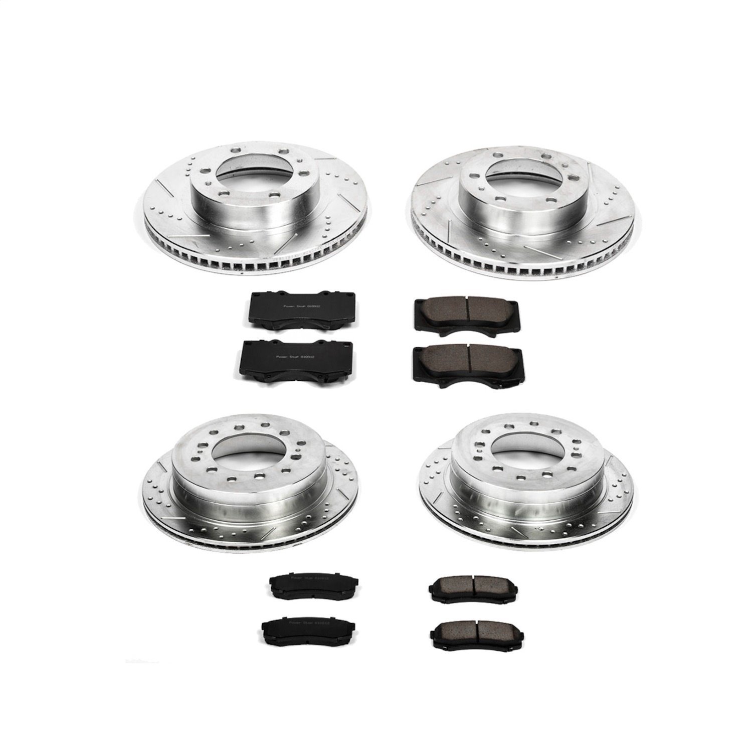 High Performance Brake Pads & Rotor Kit