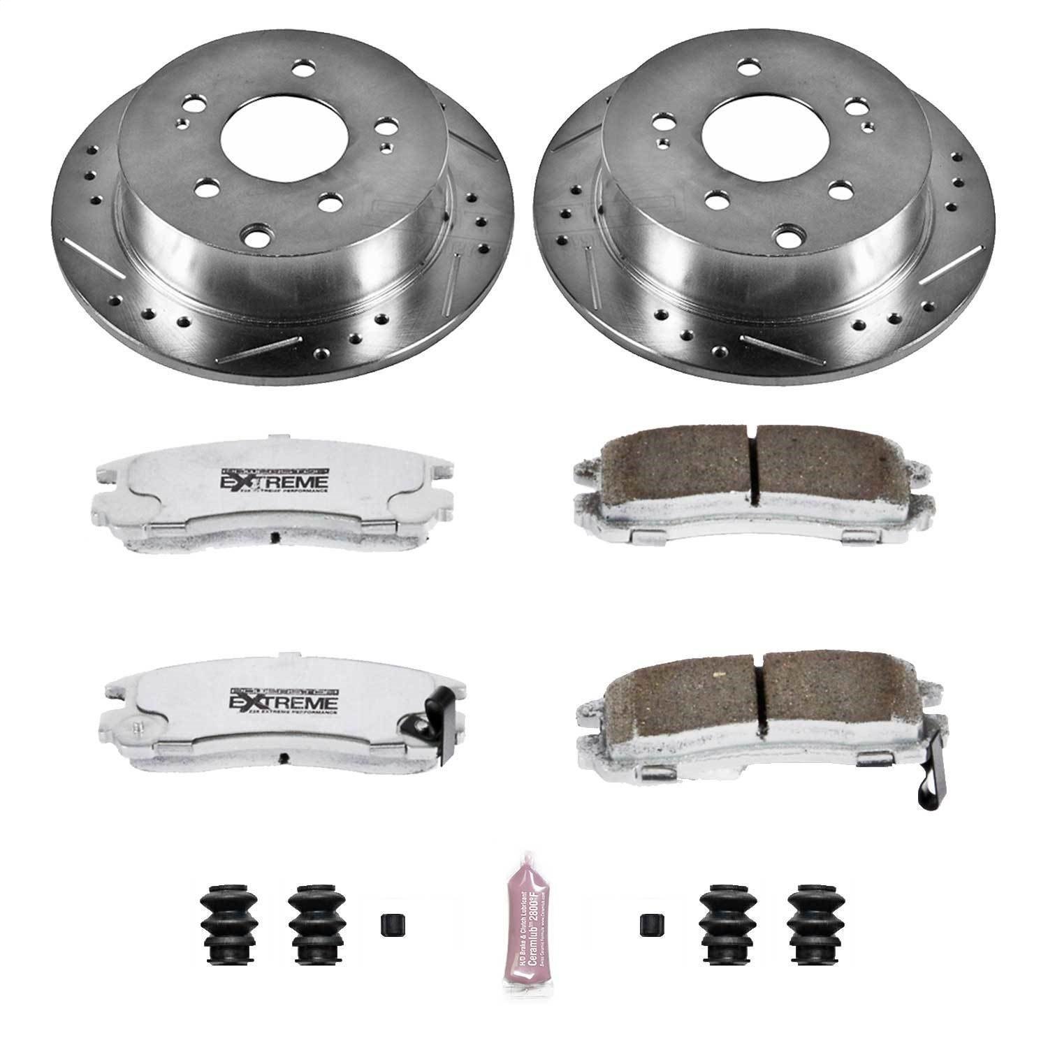 Z26 Brake Pads & Rotor Kit for Street