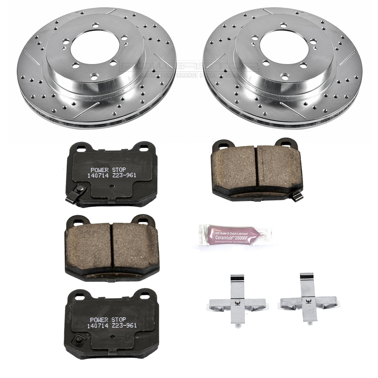 Z23 Rear Brake Pads & Rotor Kit