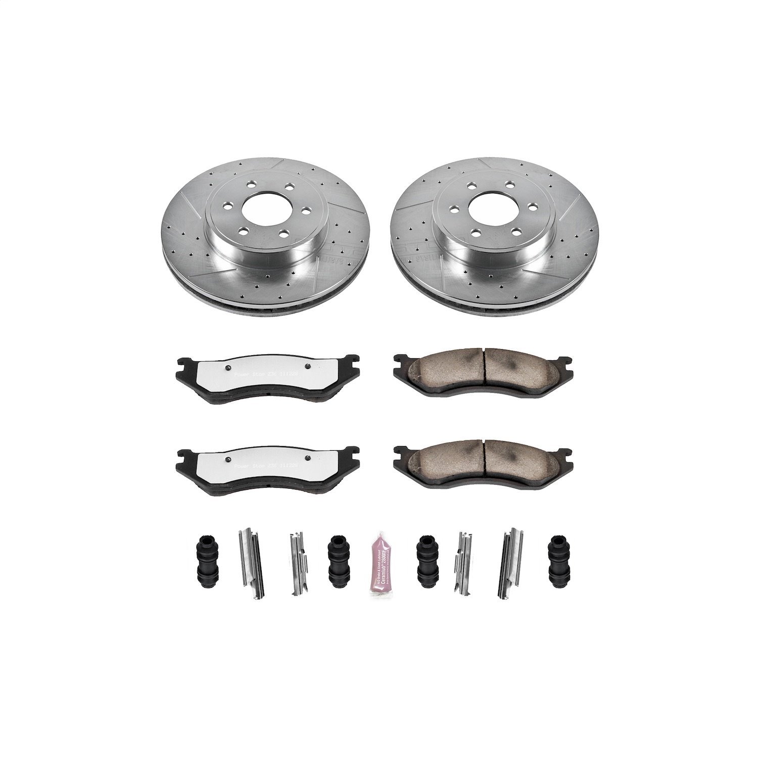 Heavy Duty Truck And Tow Brake Kit; Front;