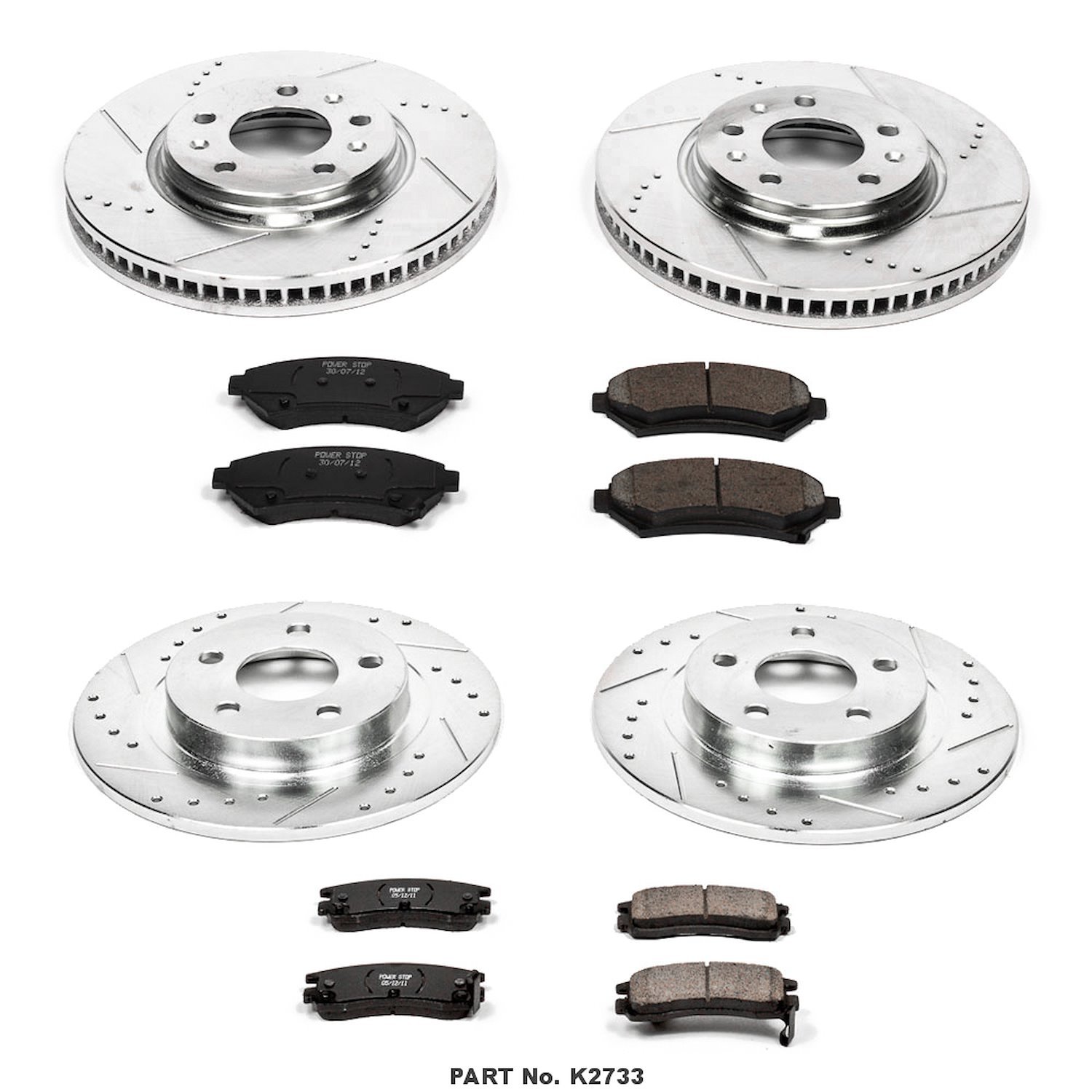 High Performance Brake Pads & Rotor Kit