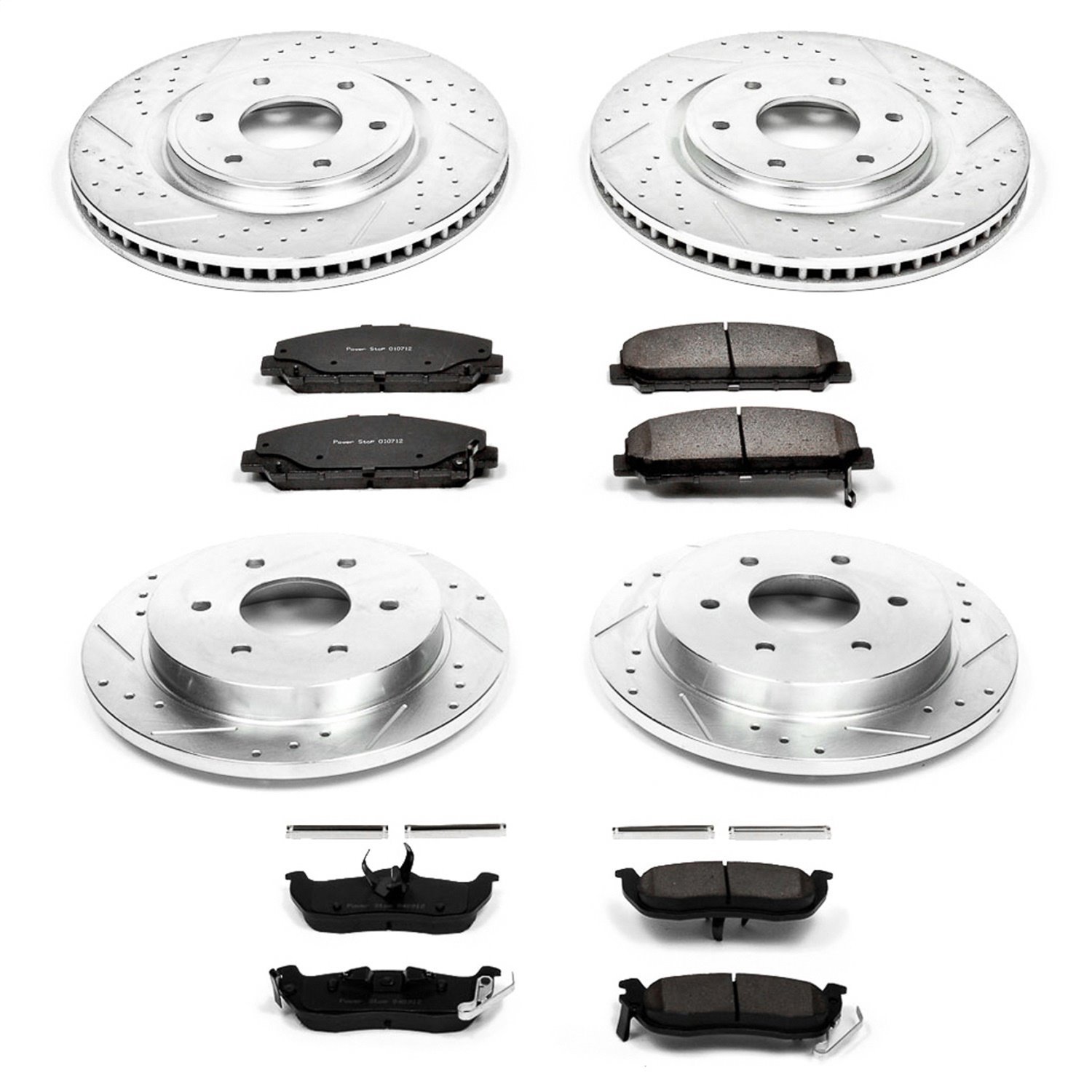 High Performance Brake Pads & Rotor Kit