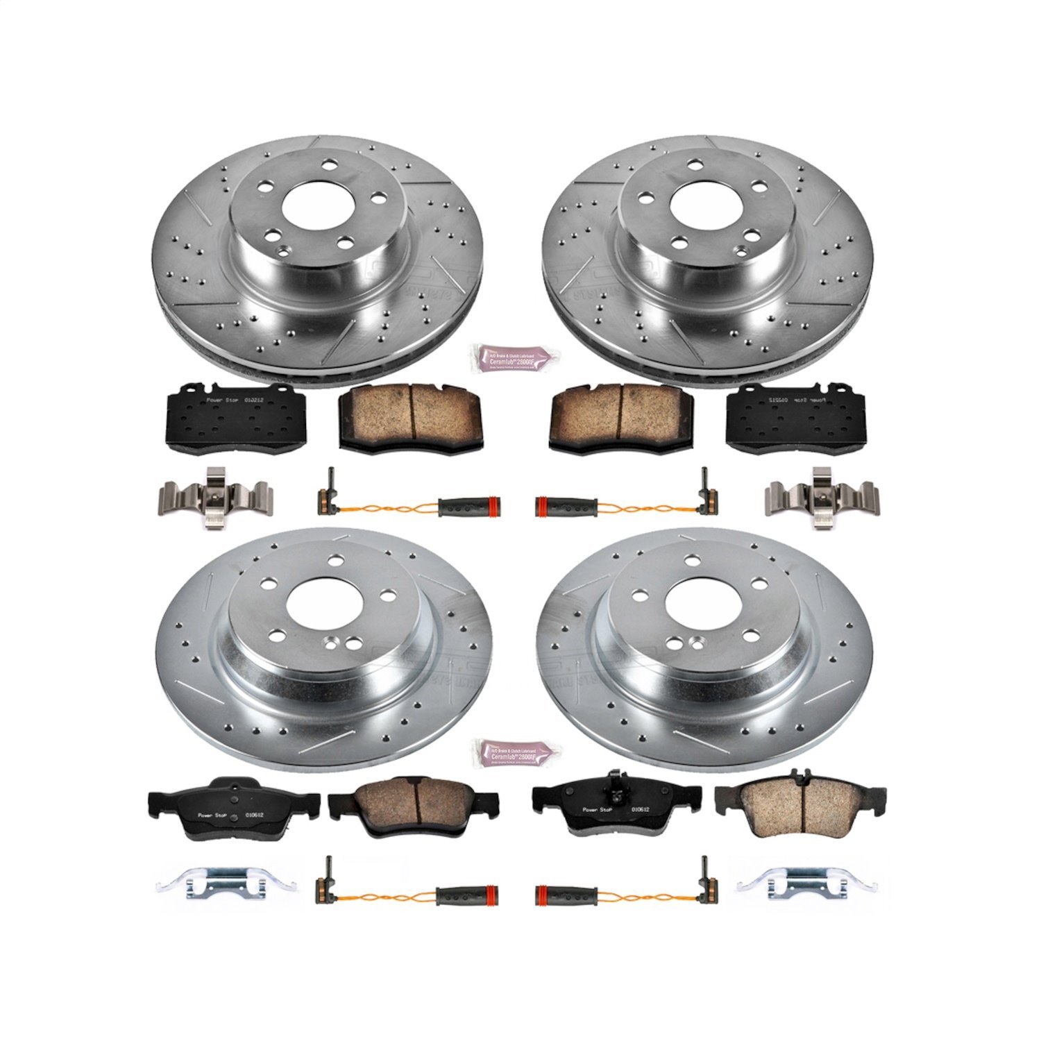 High Performance Brake Pads & Rotor Kit