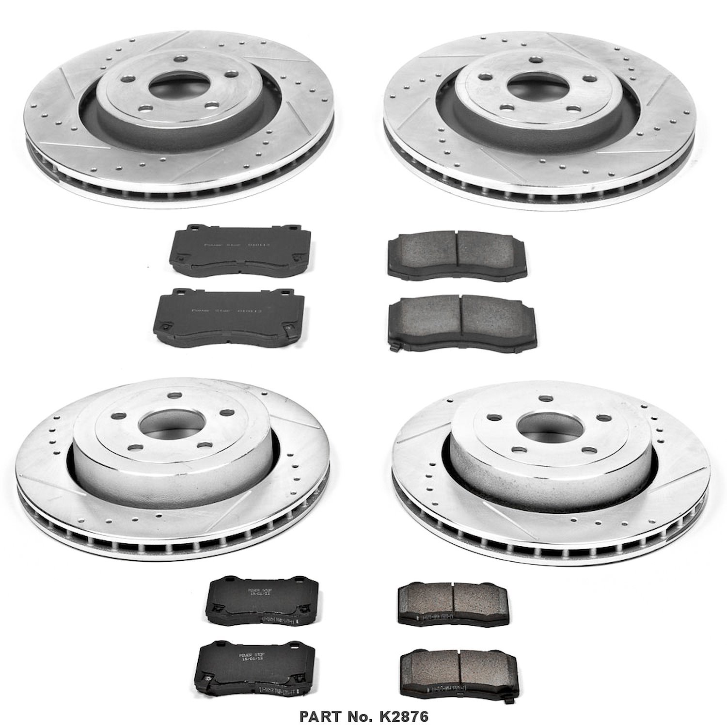 High Performance Brake Pads & Rotor Kit