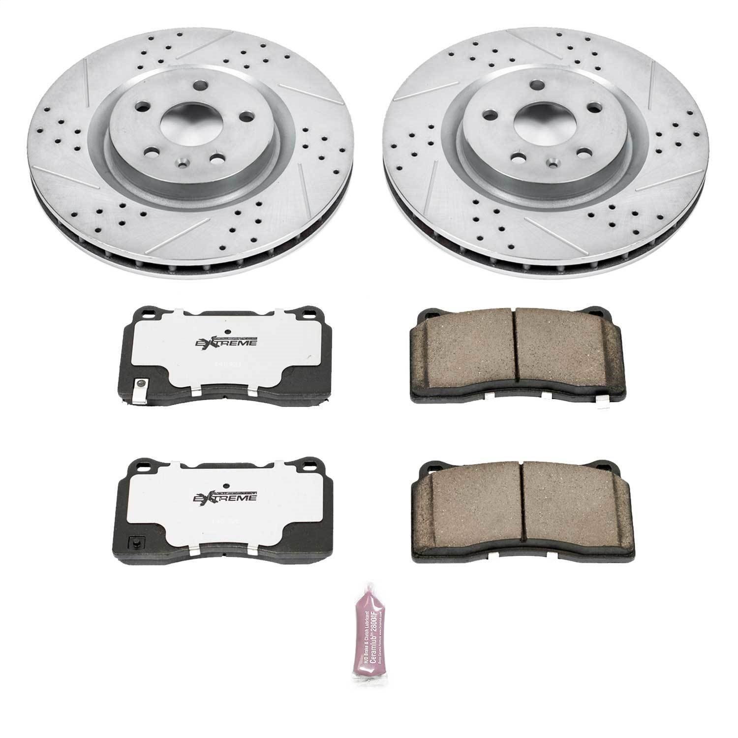 Z26 Brake Pads & Rotor Kit for Street