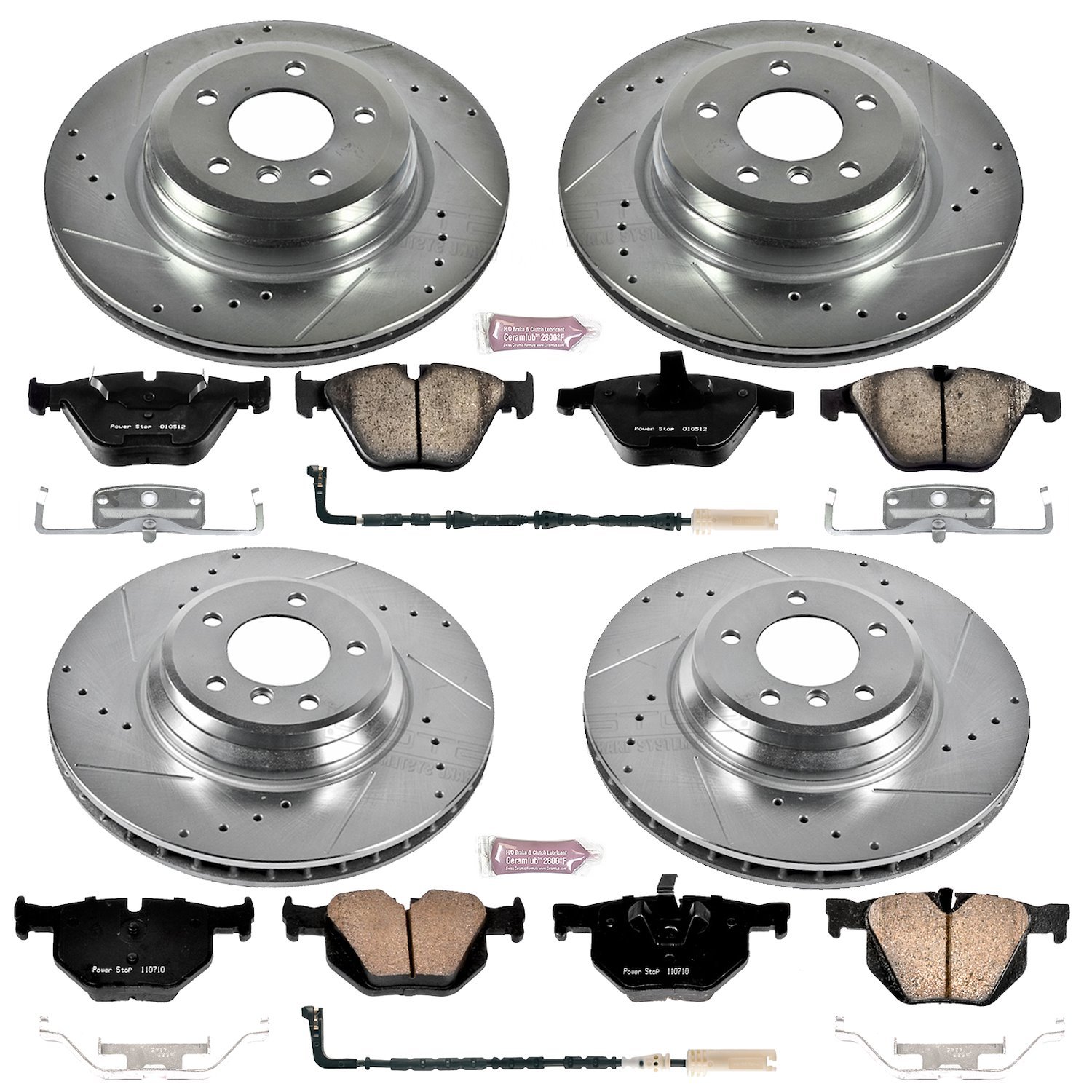 High Performance Brake Pads & Rotor Kit