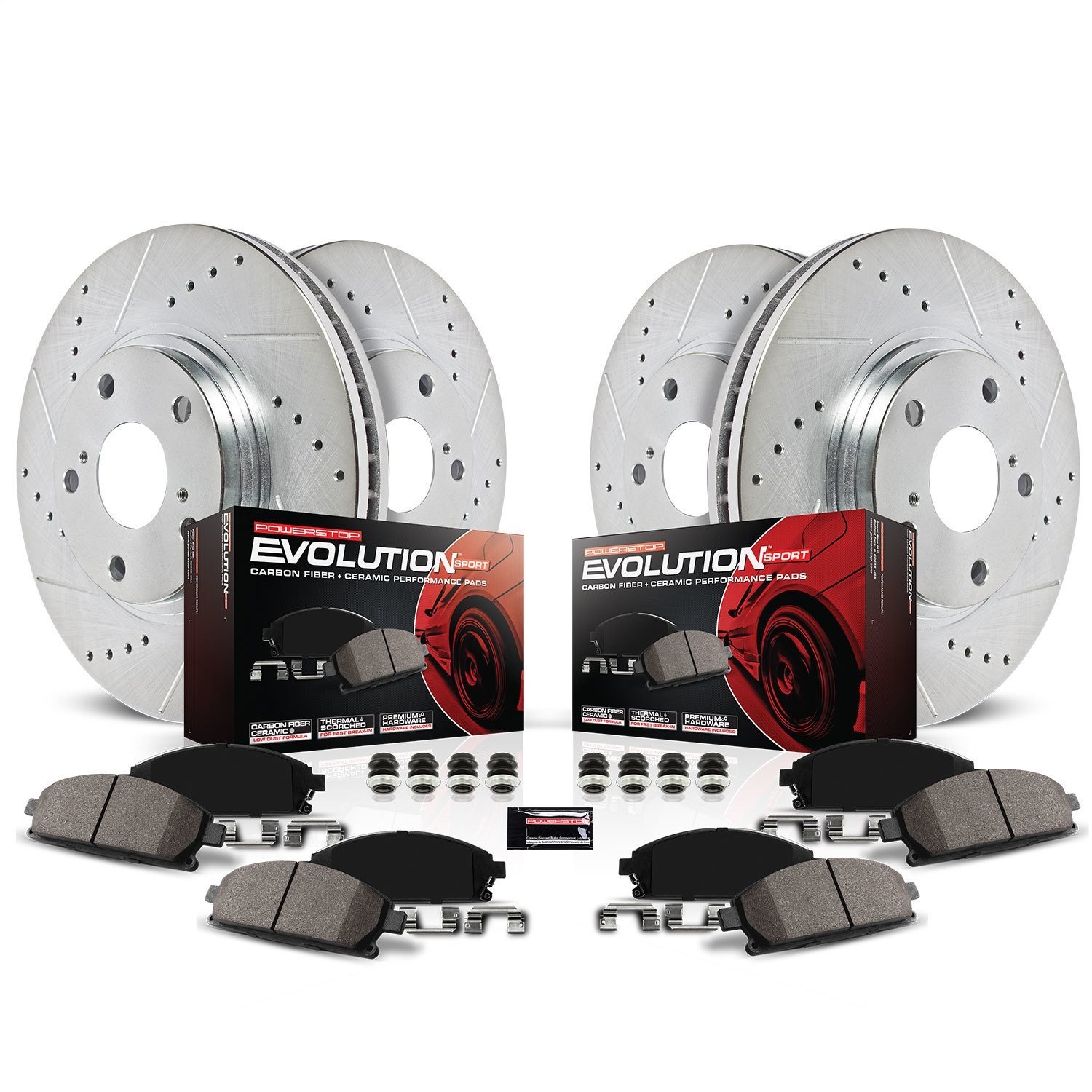 High Performance Brake Pads & Rotor Kit