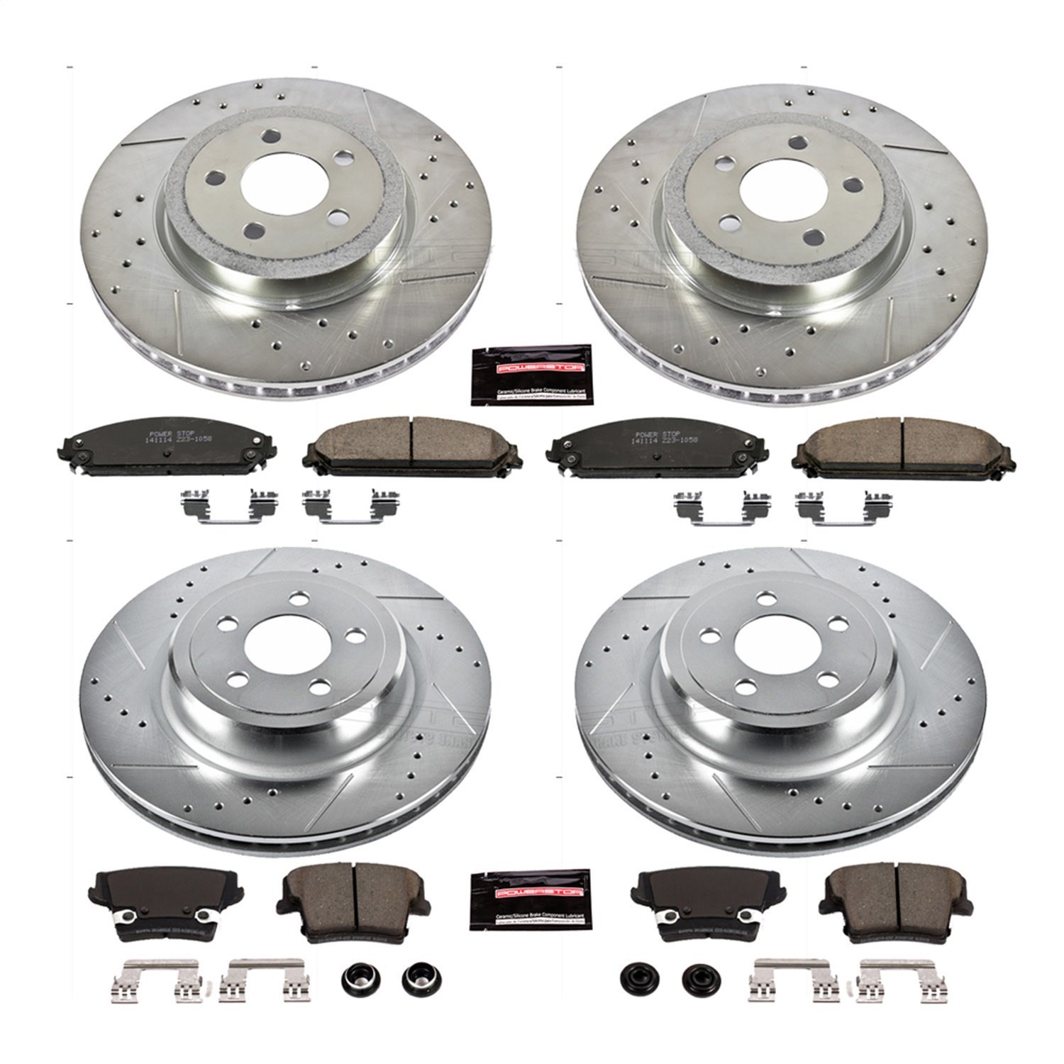 High Performance Brake Pads & Rotor Kit