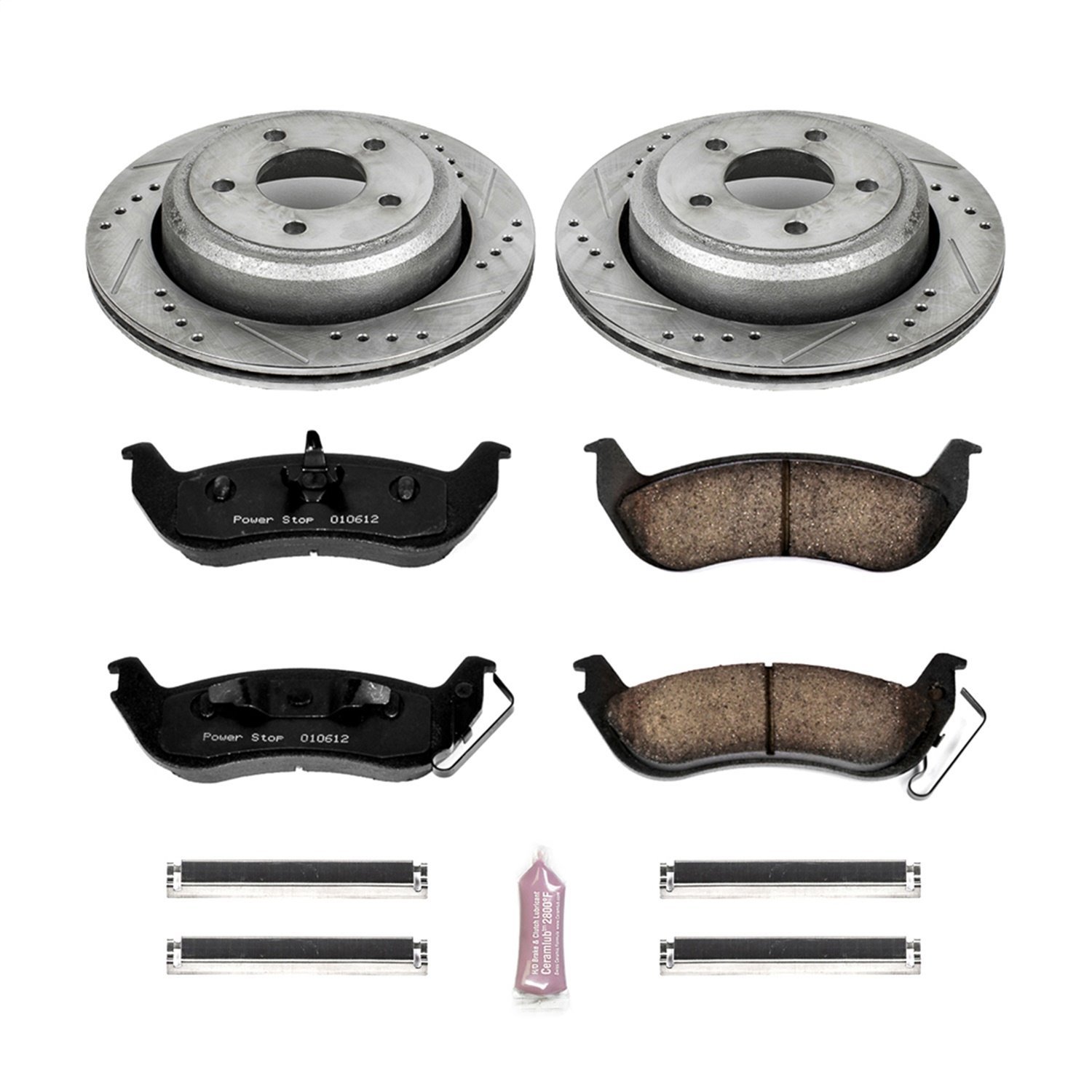 1 CLICK BRAKE KIT W/HDW Rear 2010-2011 FORD RANGER/