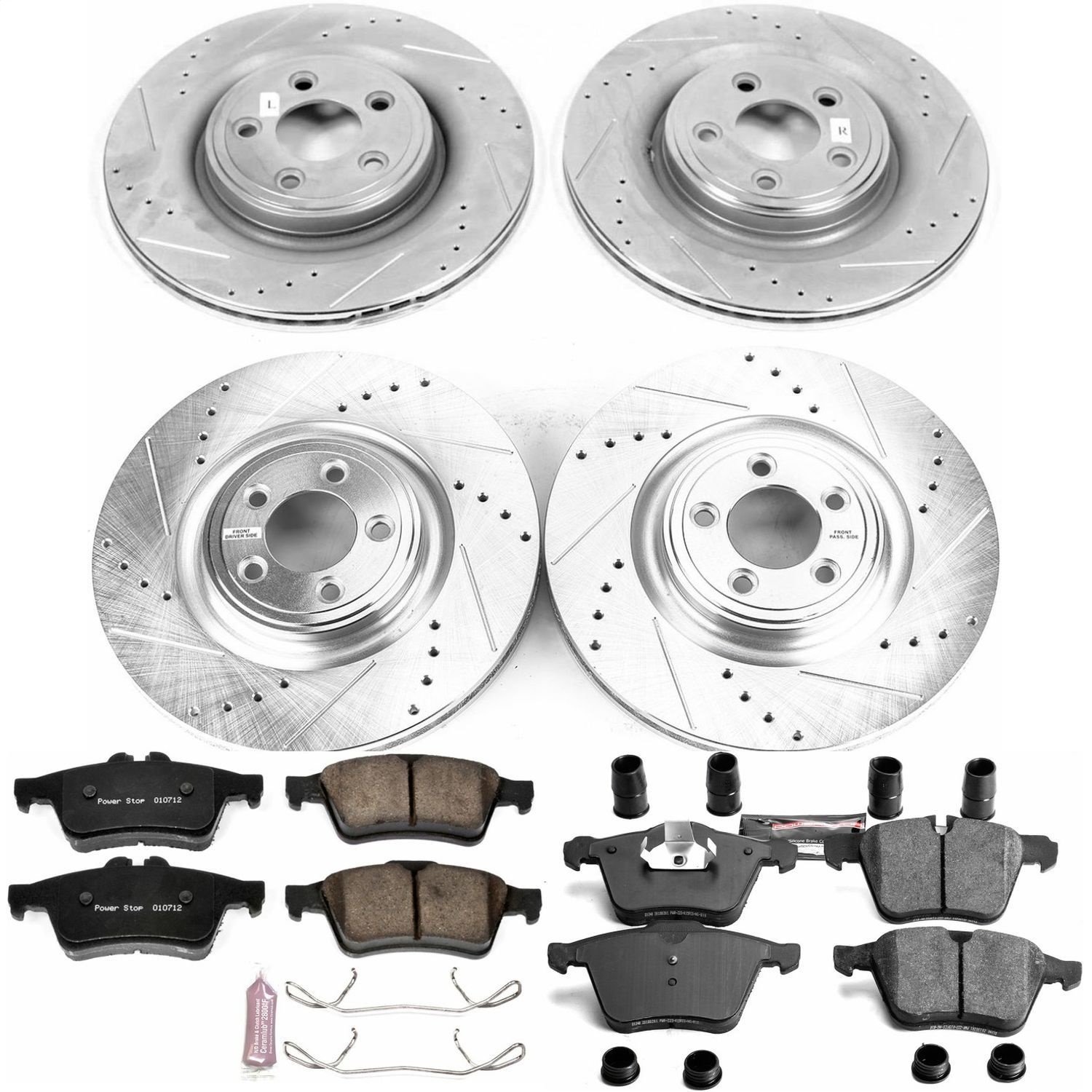 High Performance Brake Pads & Rotor Kit