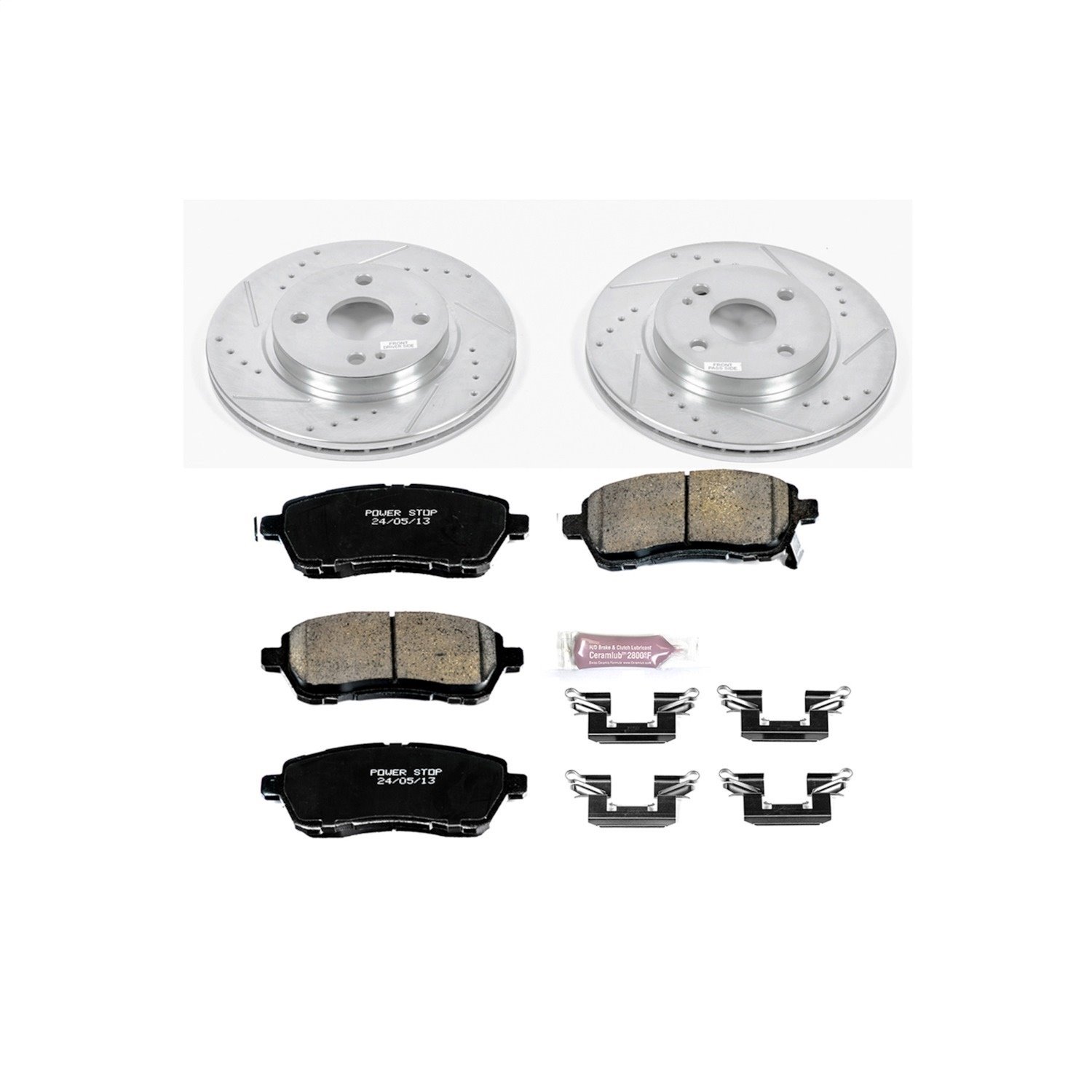 Z23 Evolution Brake Kit for 2011-2014 Mazda 2