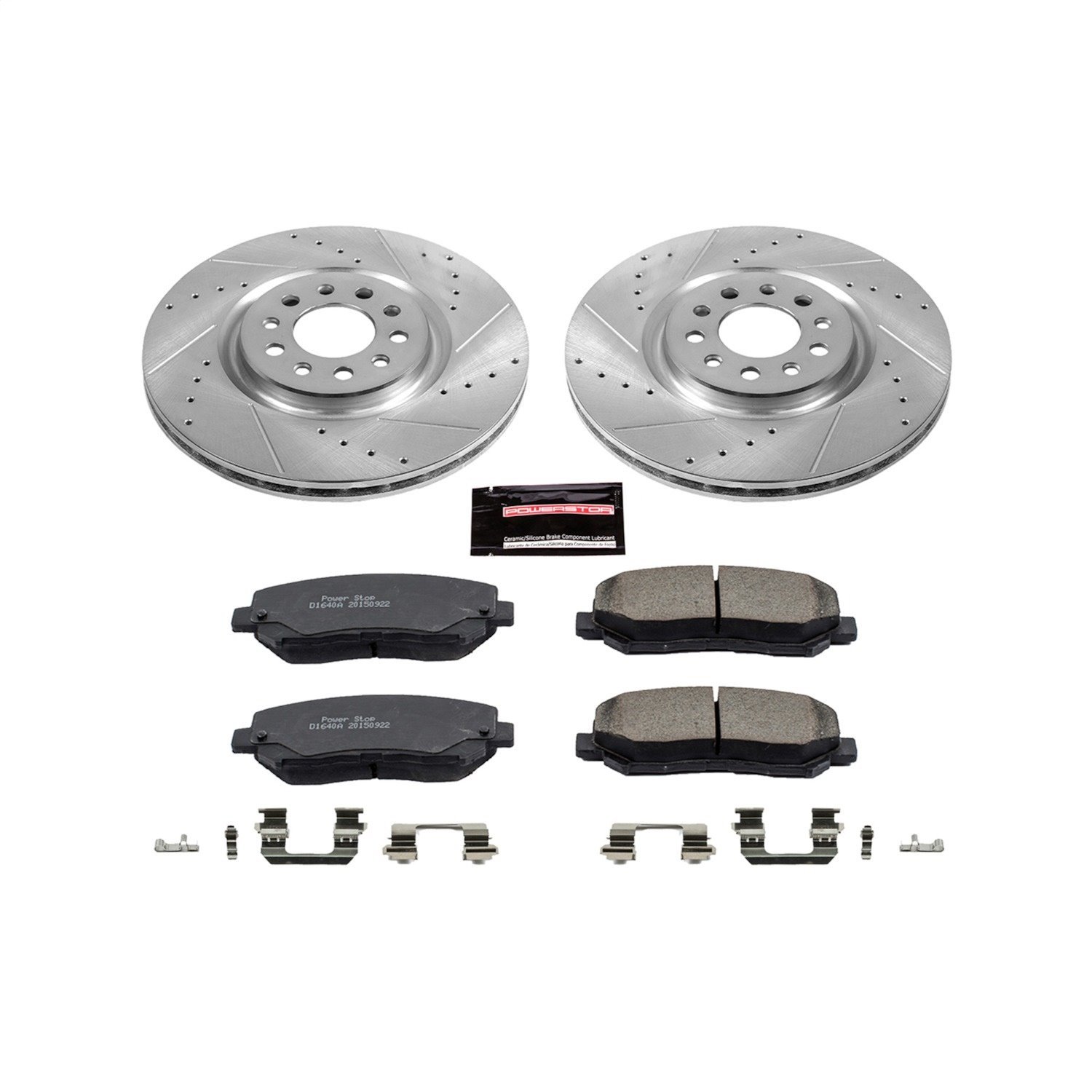 Z23 Front Brake Pads and Rotor Kit Fits