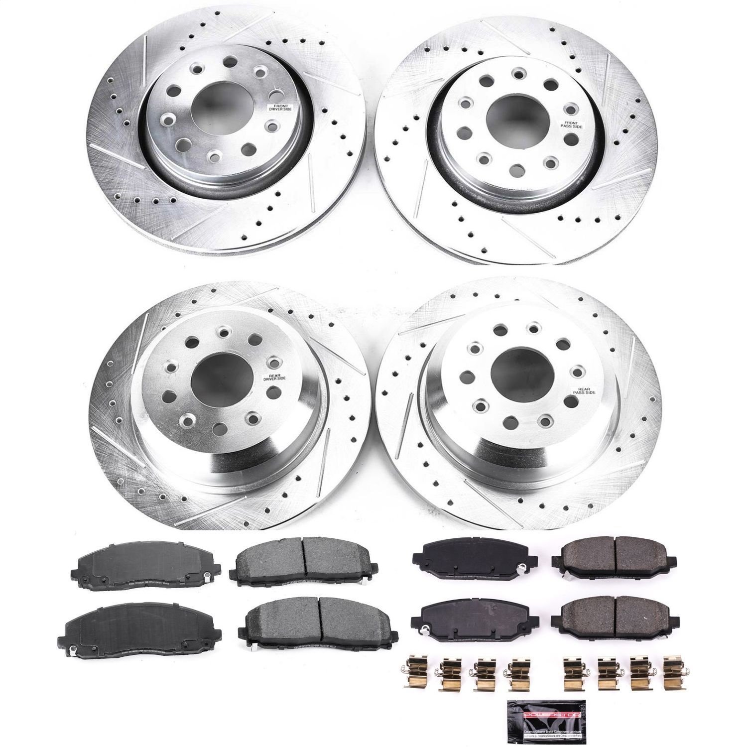 High Performance Brake Pads & Rotor Kit