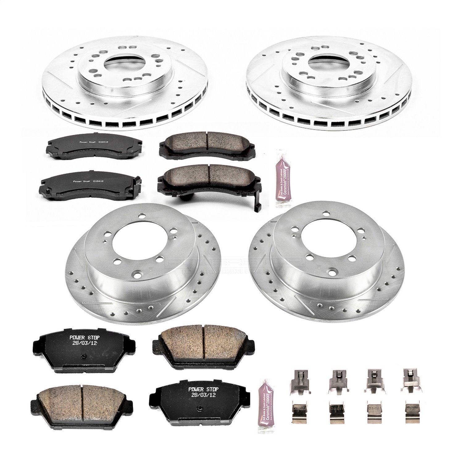 High Performance Brake Pads & Rotor Kit