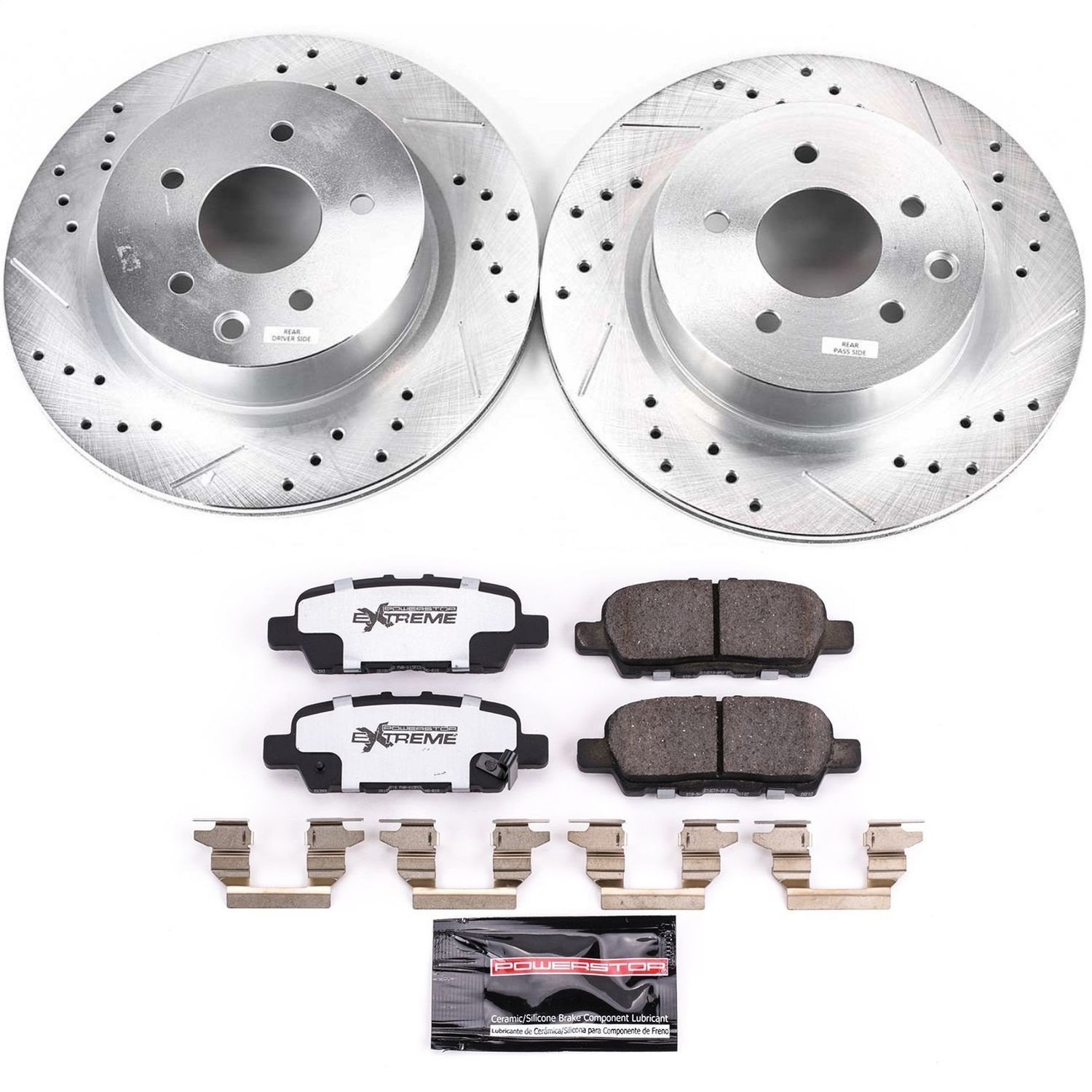 Z26 Brake Pads & Rotor Kit for Street