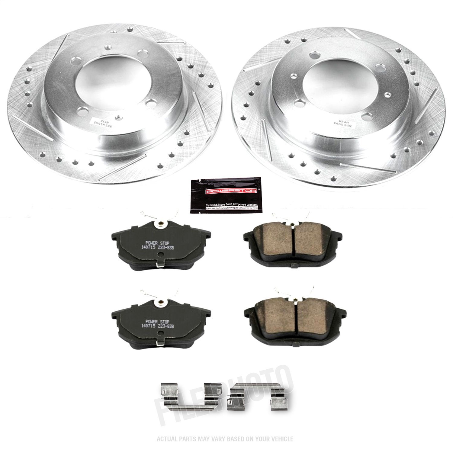 Z23 Rear Brake Pads & Rotor Kit